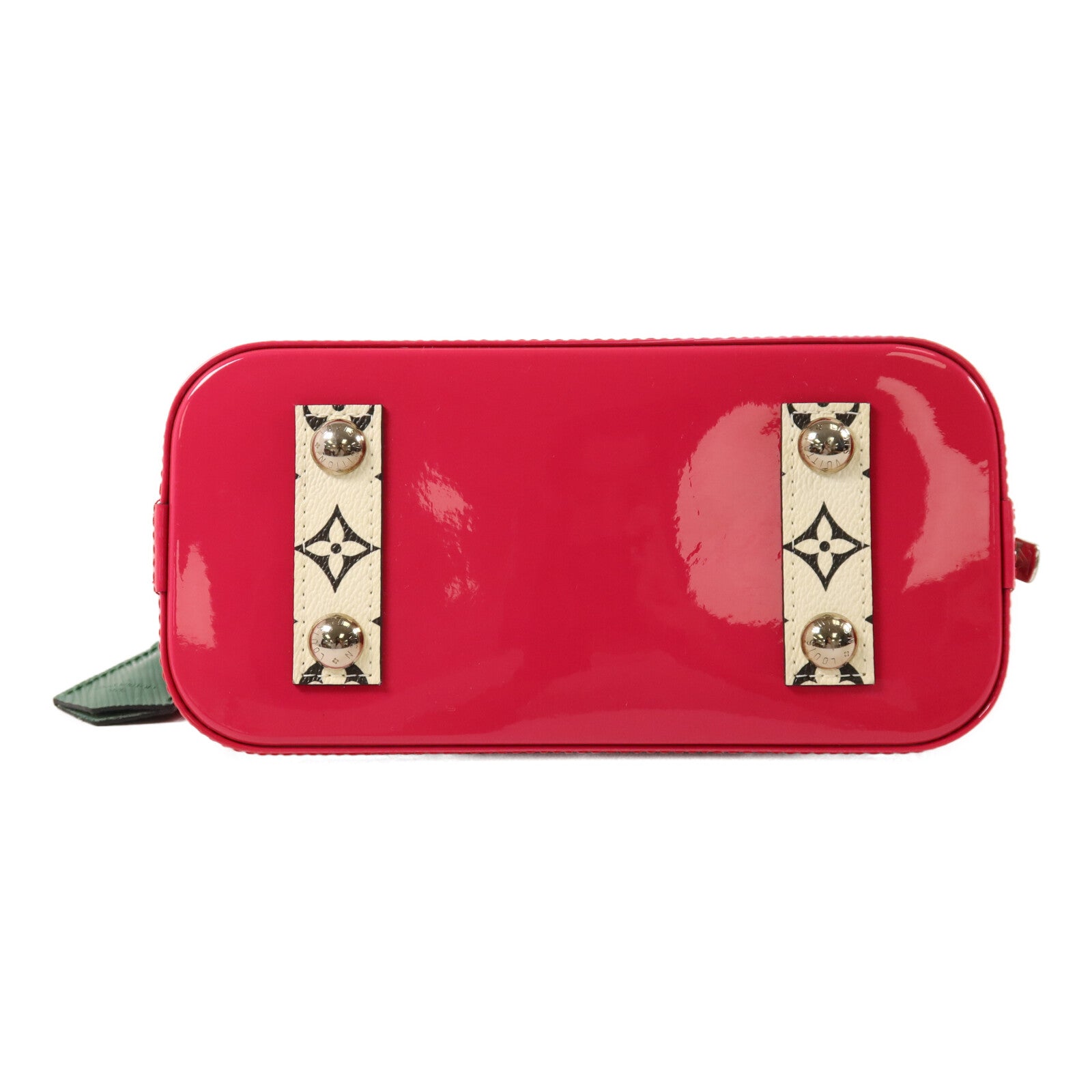 LOUIS VUITTON Monogram Vernis Alma BB手挽肩背兩用袋
