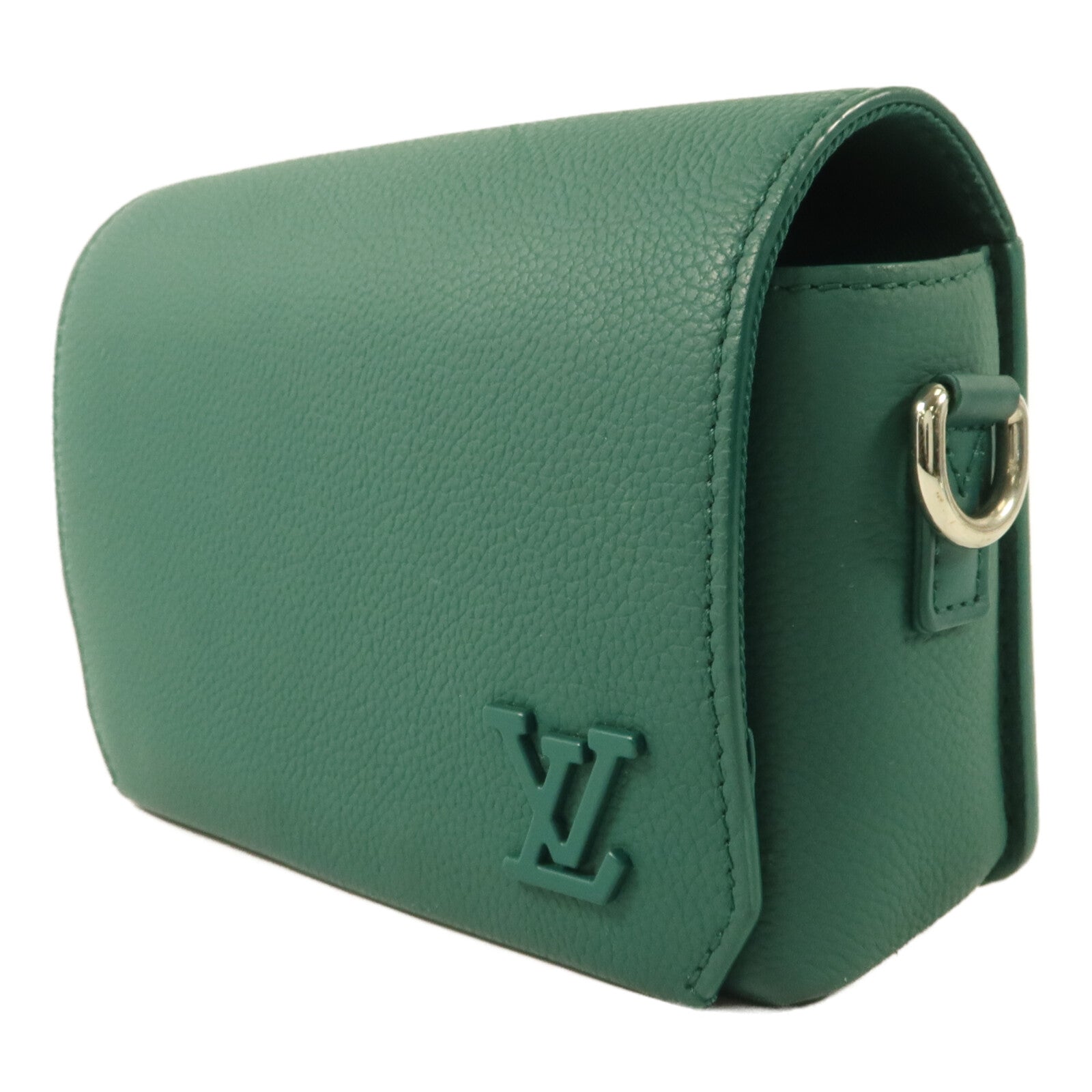LOUIS VUITTON Taurillon Fastline Messenger Mini Aerogram Collection肩背袋