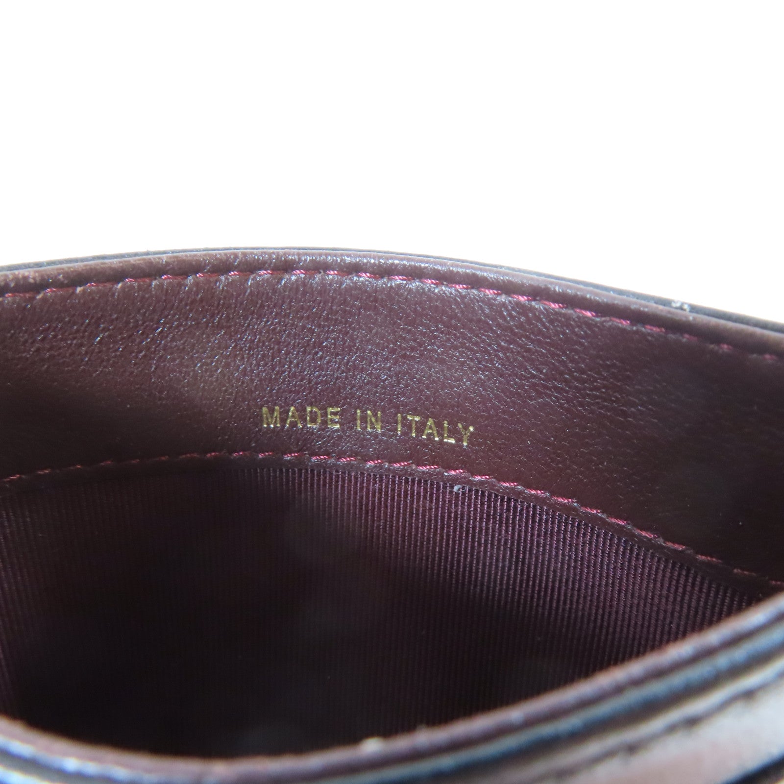 CHANEL 菱格羊皮皮革Card Holder金扣卡片套黑色