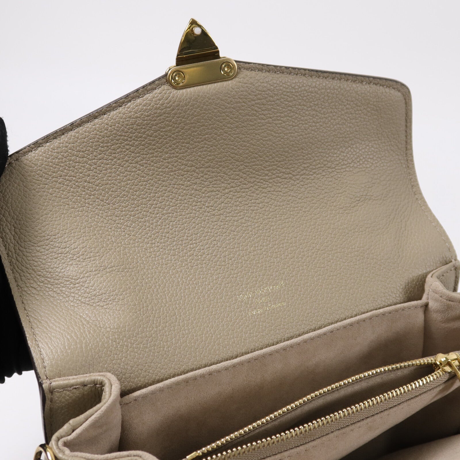 LOUIS VUITTON Monogram Empreinte Pochette Metis East West手挽肩背兩用袋