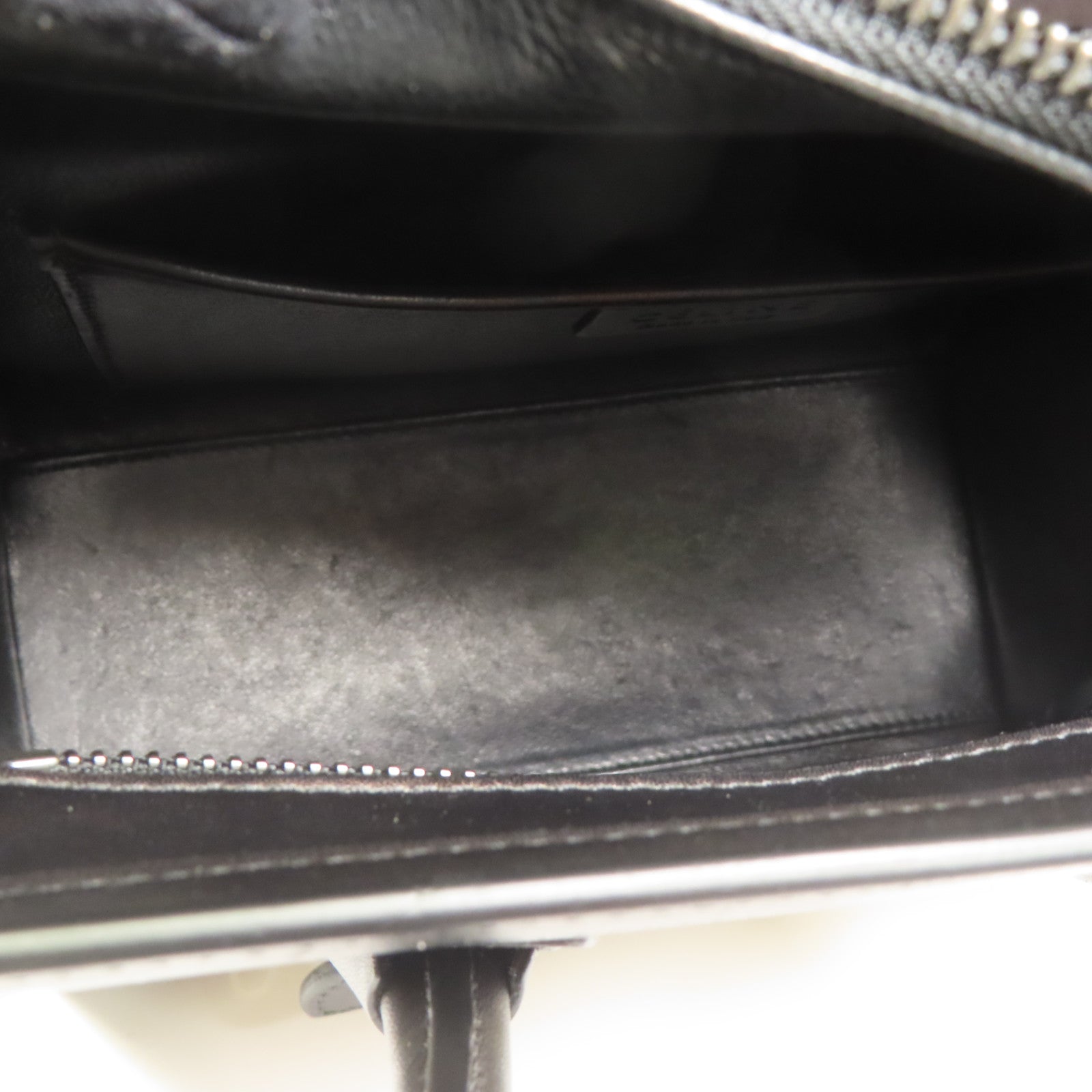 CELINE 牛皮皮革Nano Luggage手挽肩背兩用袋