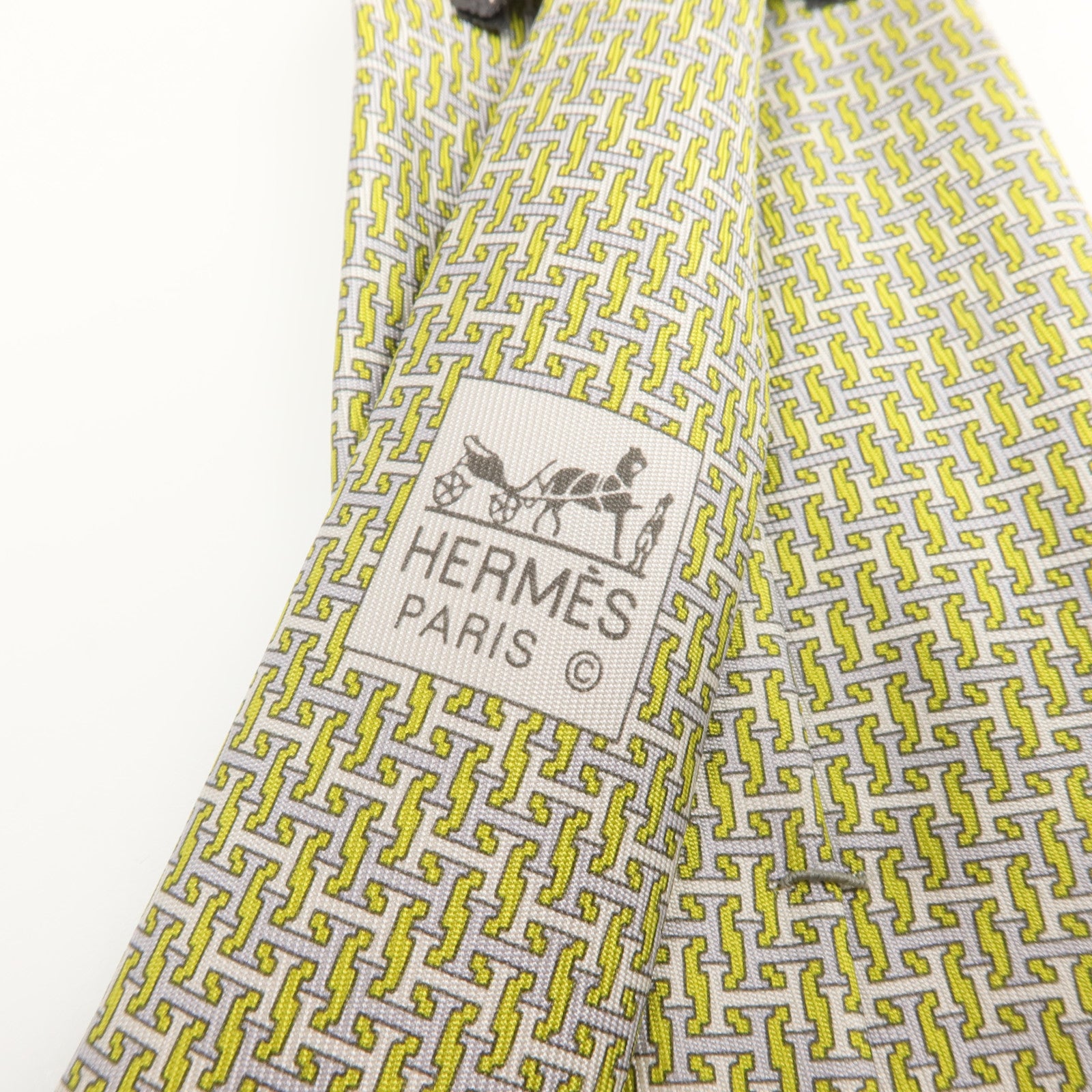 HERMES 【激減優惠】絲質Necktie領帶