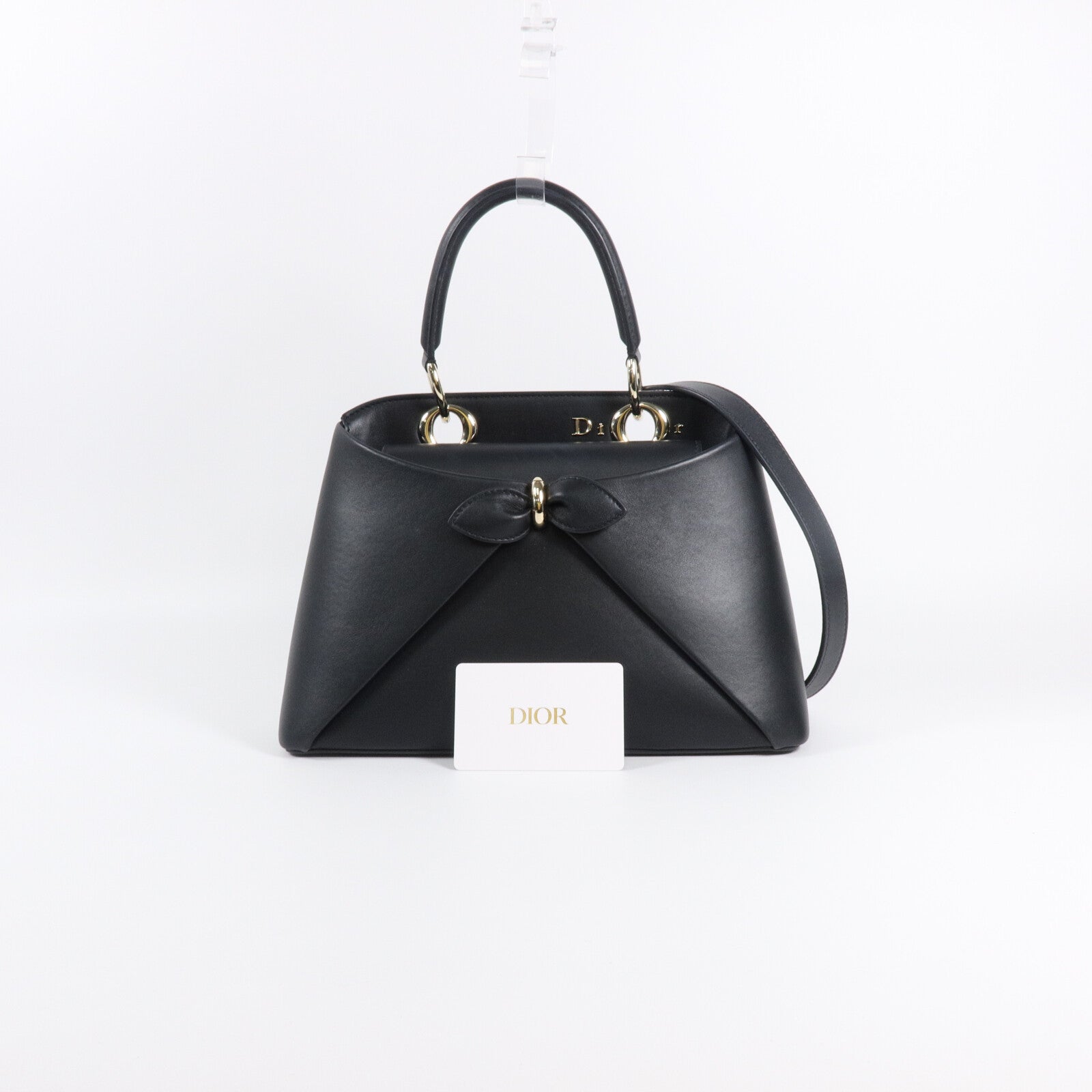 Dior 羊皮皮革Cigale Small手挽肩背兩用袋