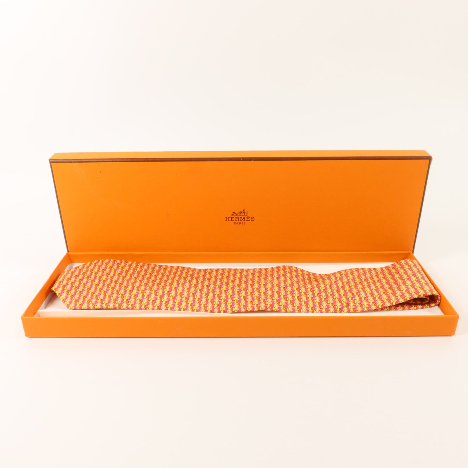 HERMES 絲質Necktie領帶