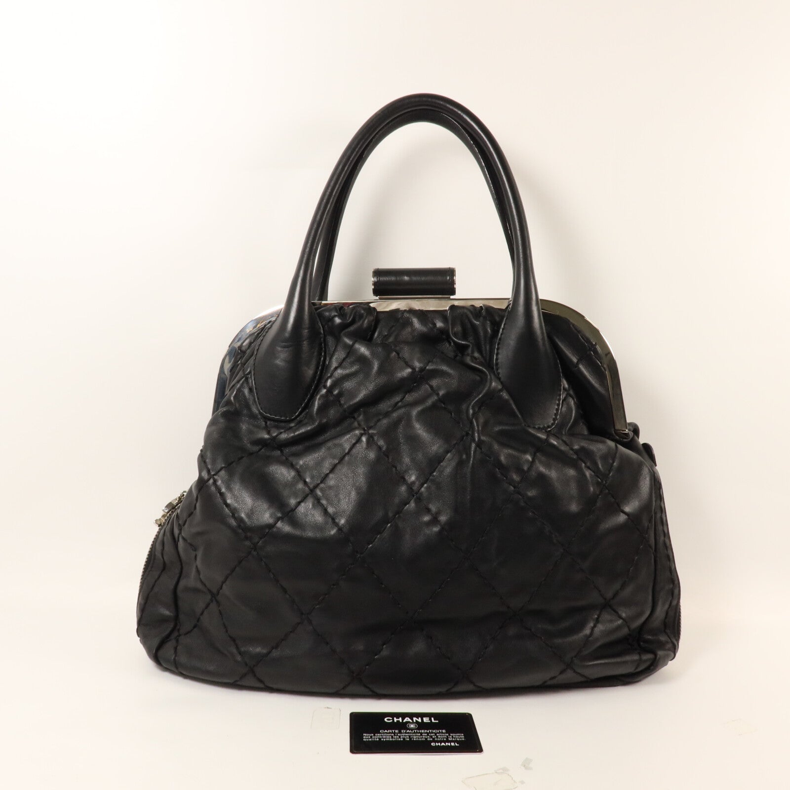 CHANEL 牛皮皮革Hand Bag手挽袋