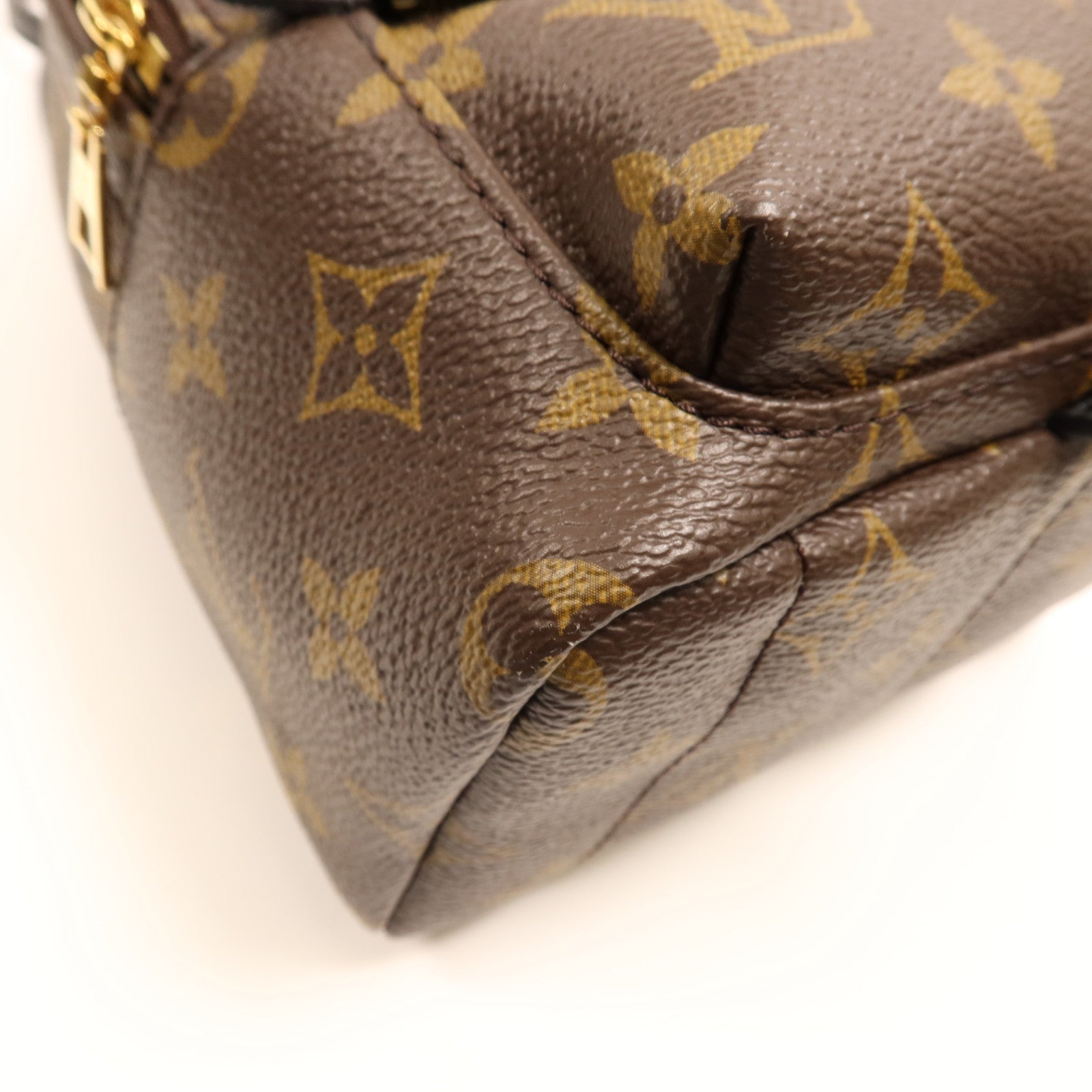 LOUIS VUITTON Monogram Palm Springs金扣背包