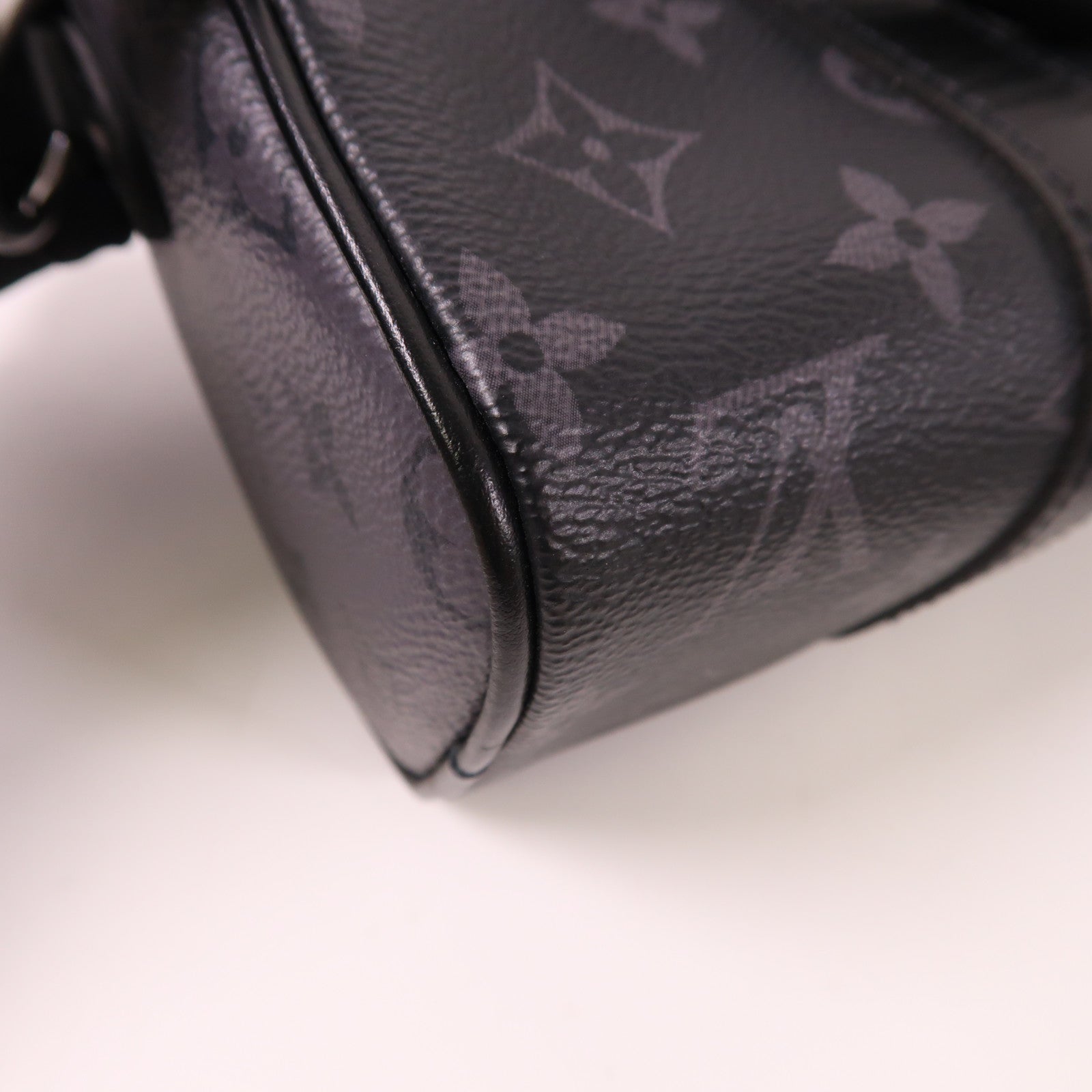 LOUIS VUITTON Monogram Eclipse Keepall XS手挽肩背兩用袋