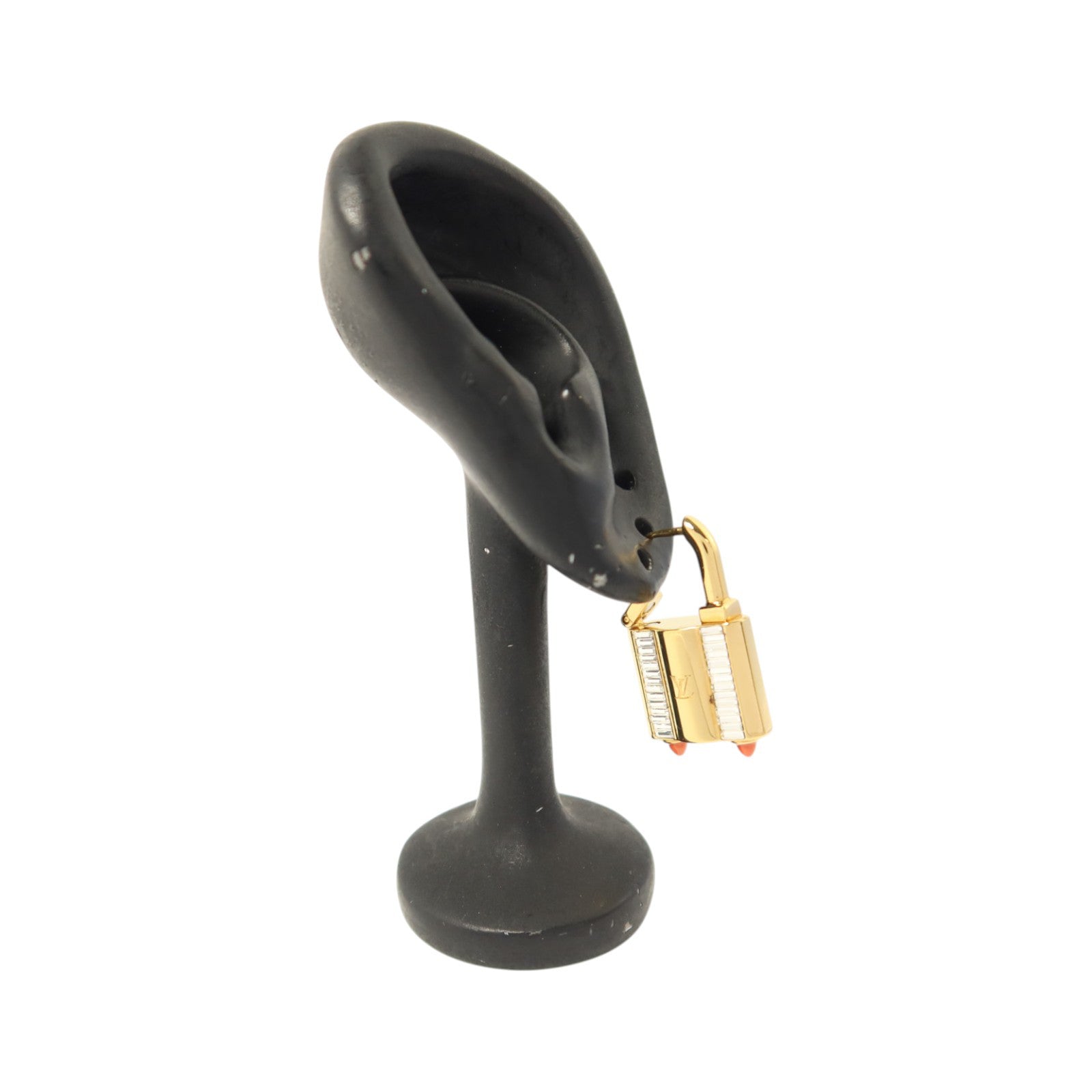 LOUIS VUITTON 金屬Lock Me Earrings耳環