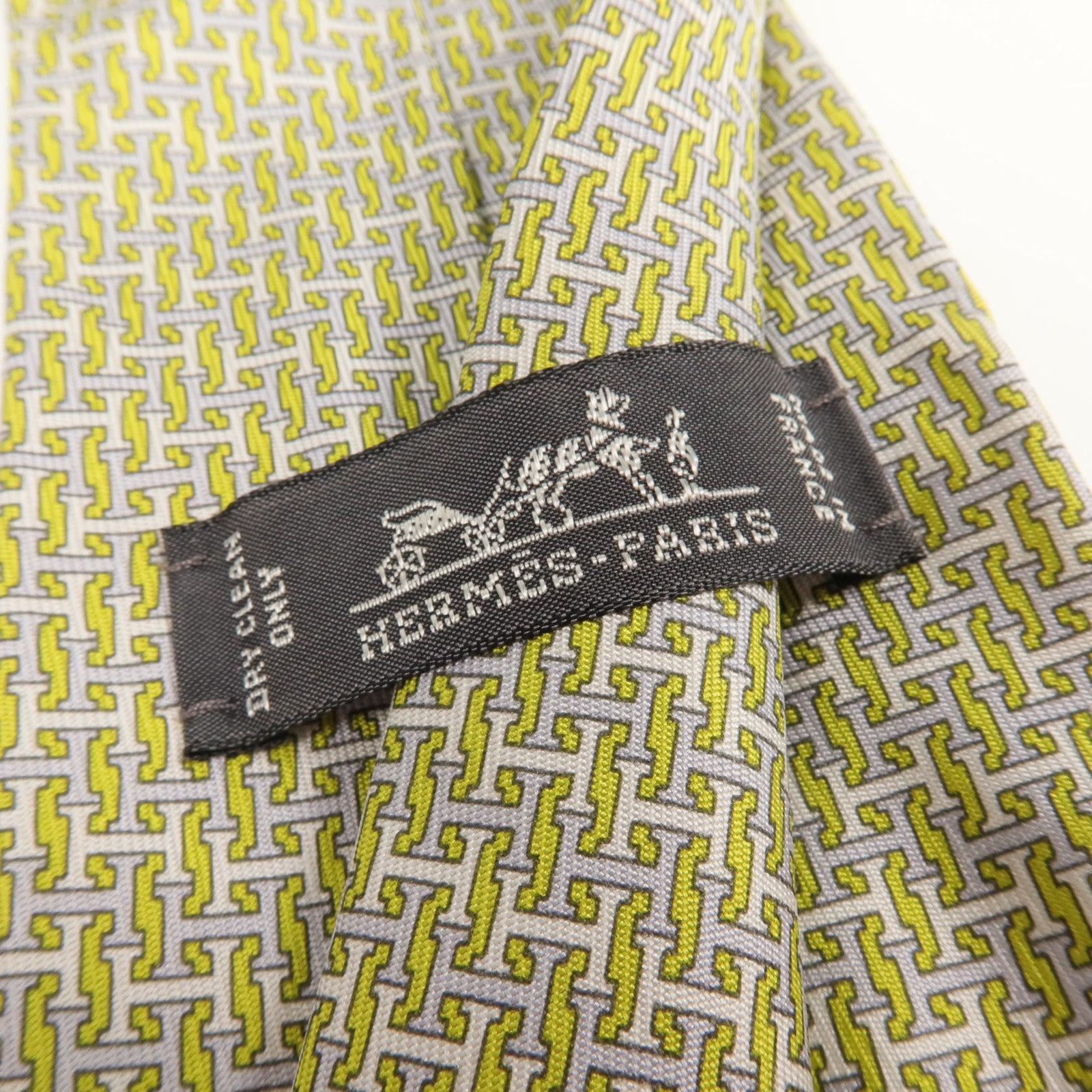 HERMES 【激減優惠】絲質Necktie領帶