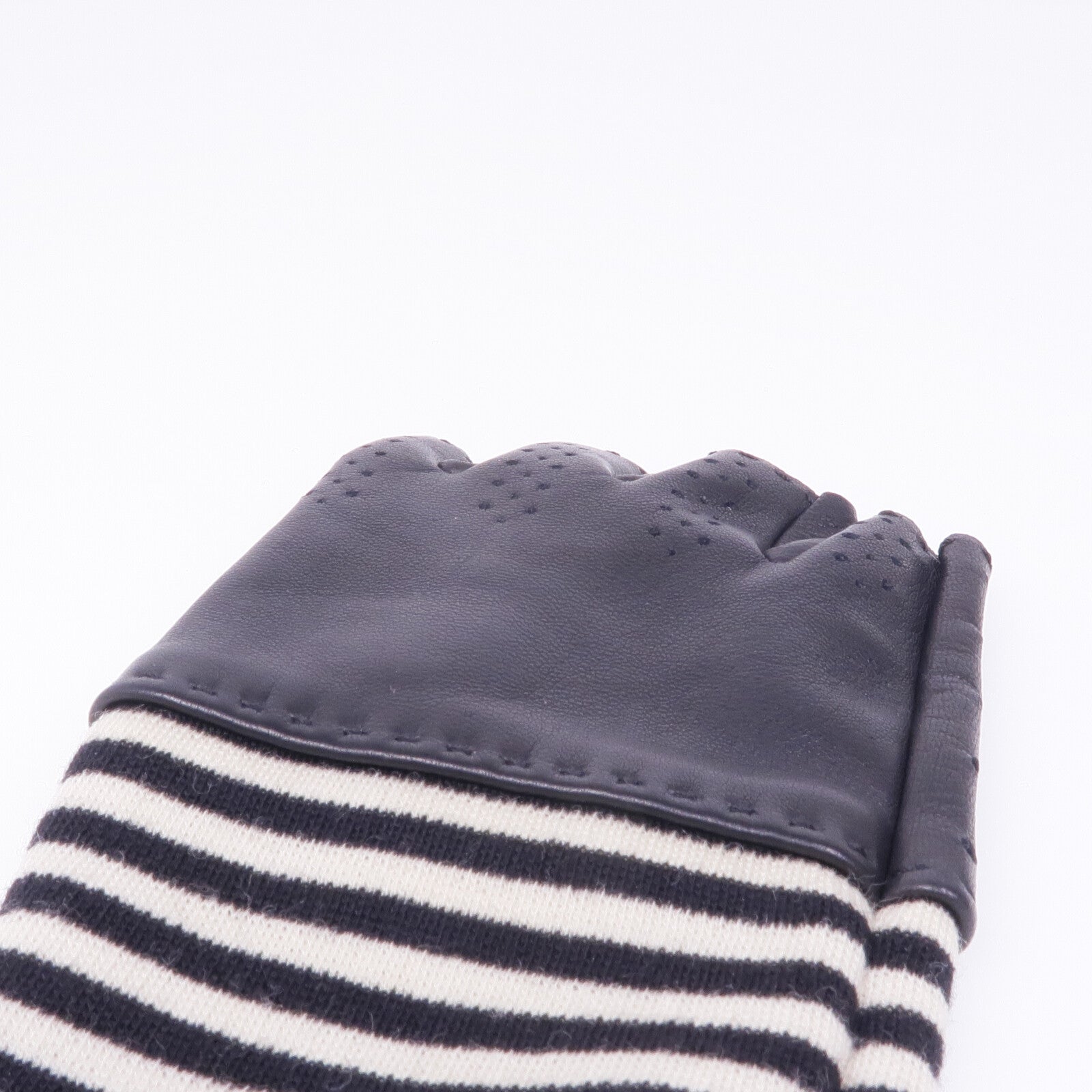 CHANEL 羊皮皮革Fingerless Gloves手套