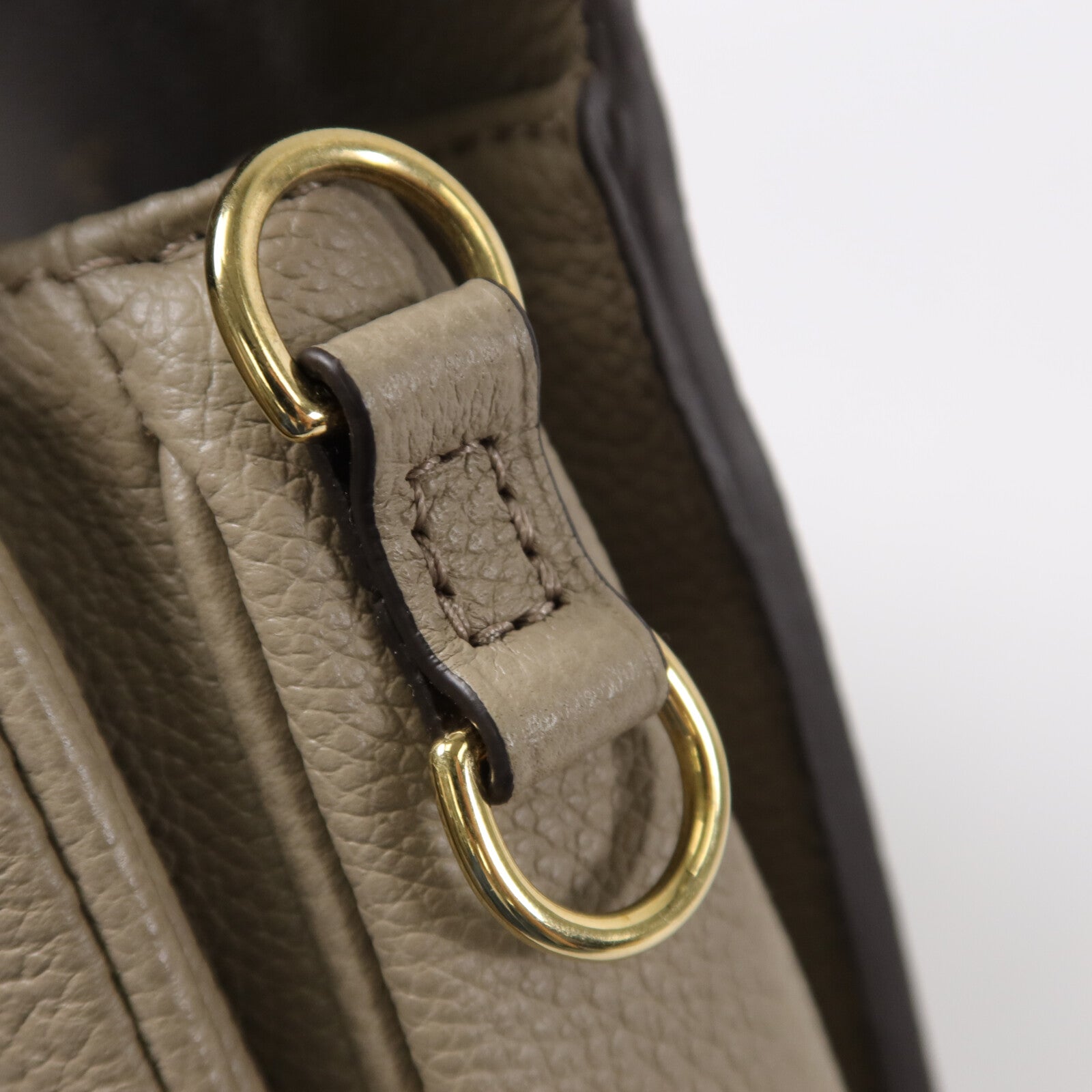 LOUIS VUITTON Monogram Empreinte Pochette Metis East West手挽肩背兩用袋