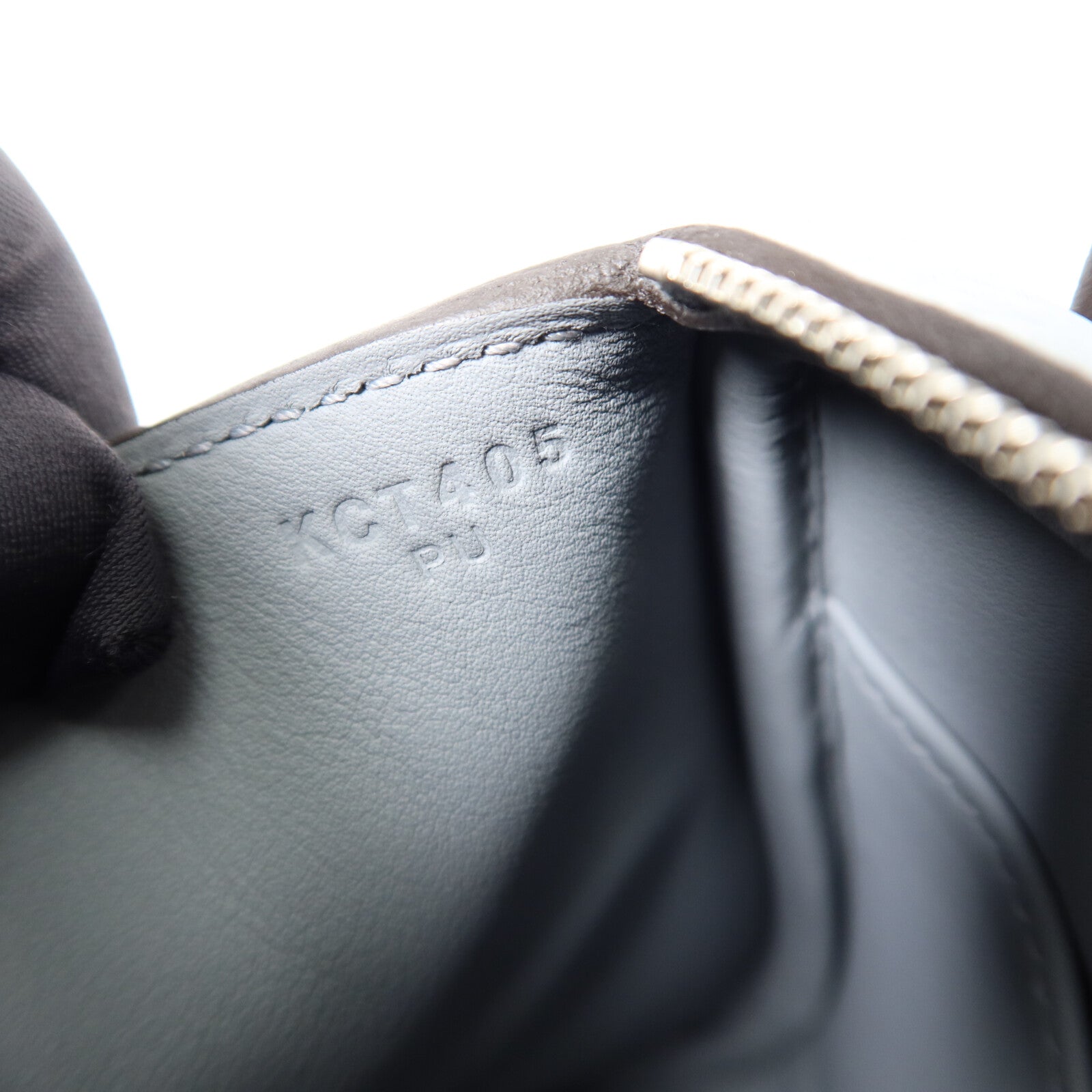 HERMES Clemence皮革Mini Lindy手挽肩背兩用袋Grey