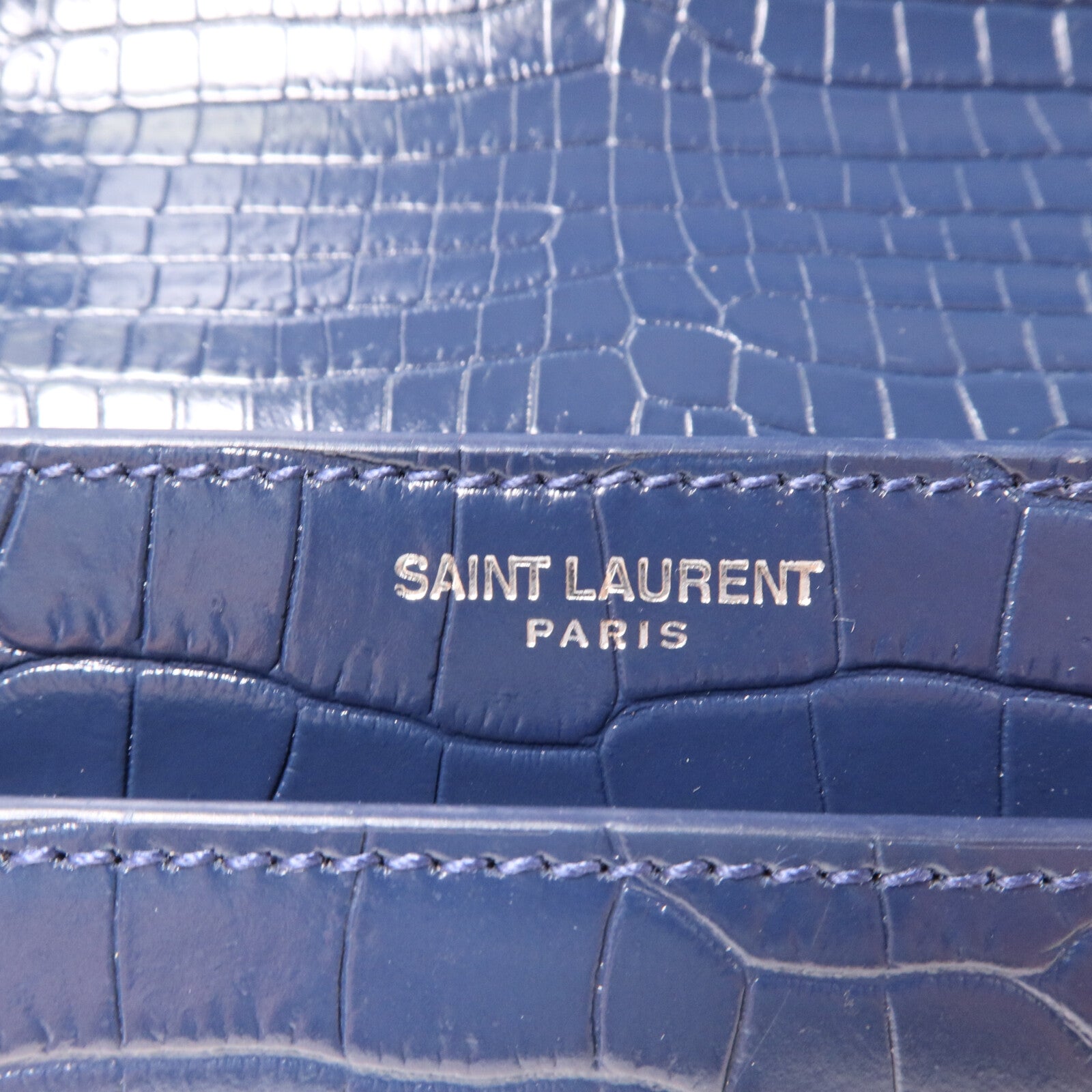 SAINT LAURENT 牛皮皮革Sunset Medium鏈帶肩背袋