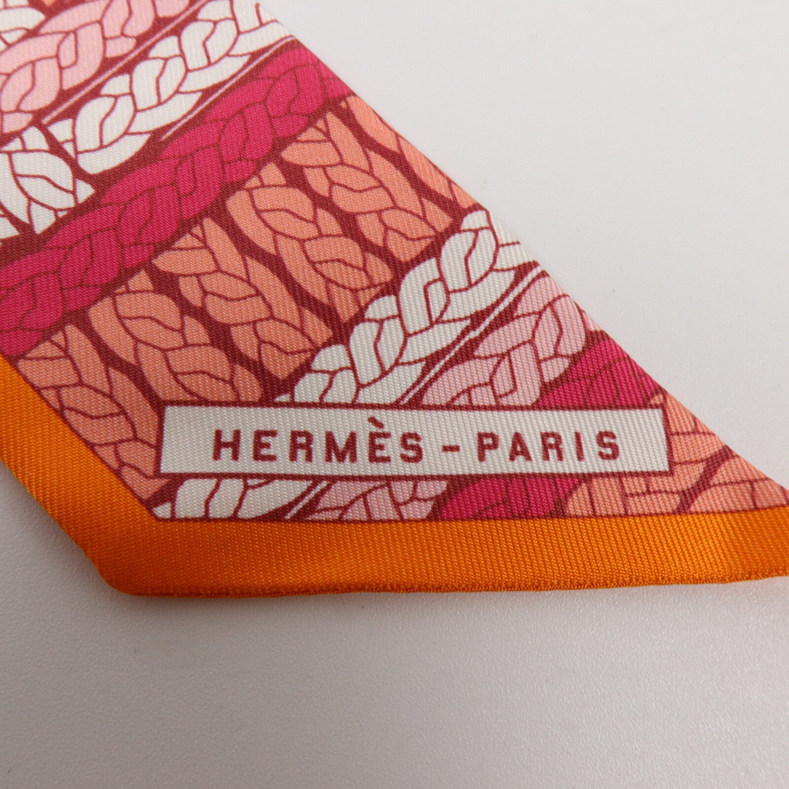 HERMES 絲質Twilly絲巾