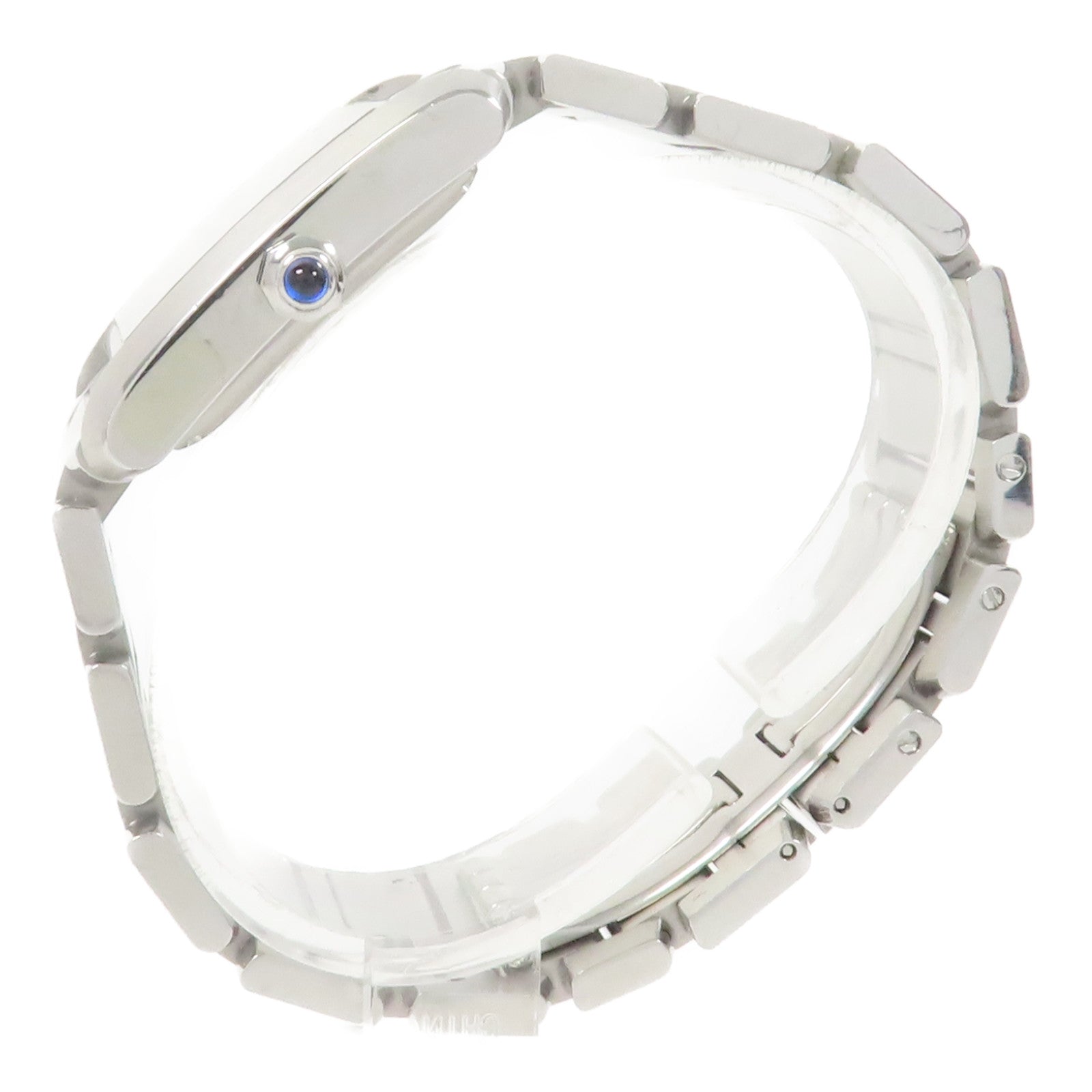 CARTIER Tank Francaise不鏽鋼手錶自動機芯銀色