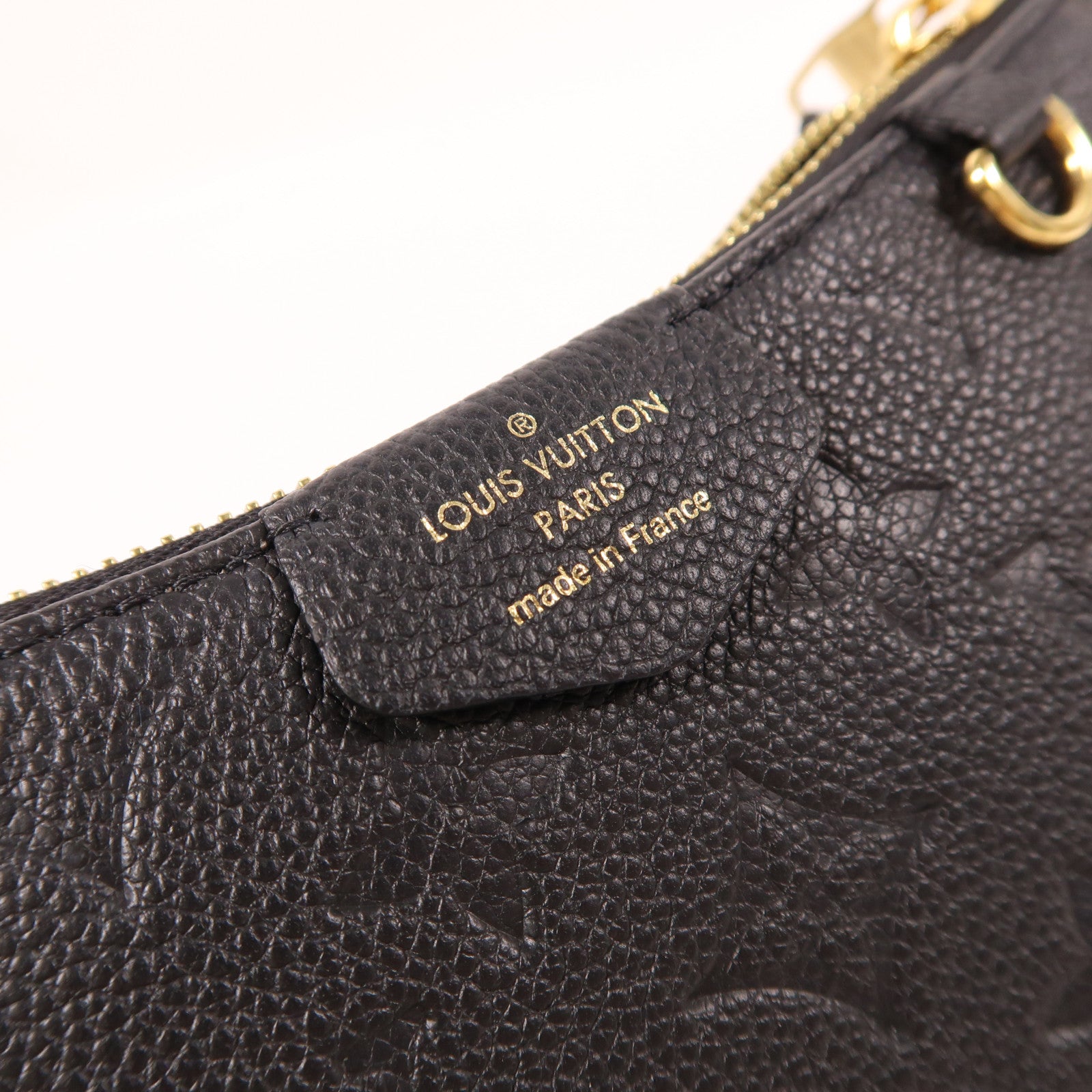 LOUIS VUITTON LV GHW Easy Pouch On Strap 2 Way Shoulder Bag M80349 Empreinte