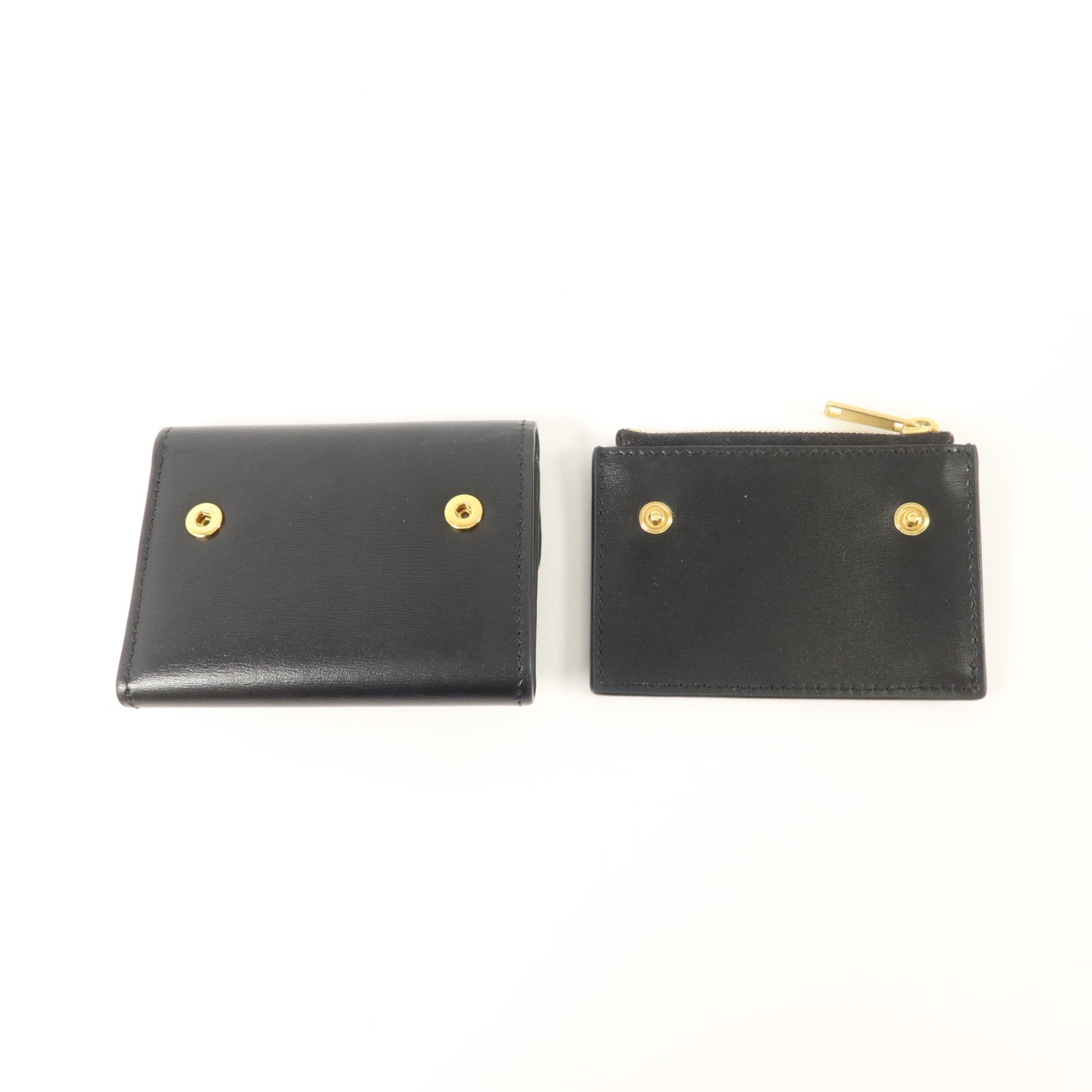 CELINE 牛皮皮革Triomphe Compact Wallet錢包