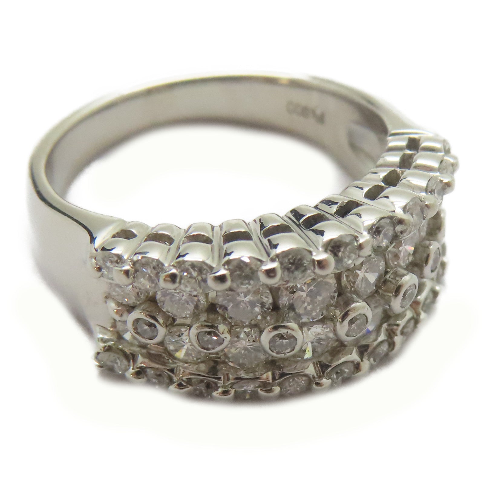 JEWELRY 【激減優惠】PT900鉑金Diamond Ring 1.20ct鑽石戒指US#6.25