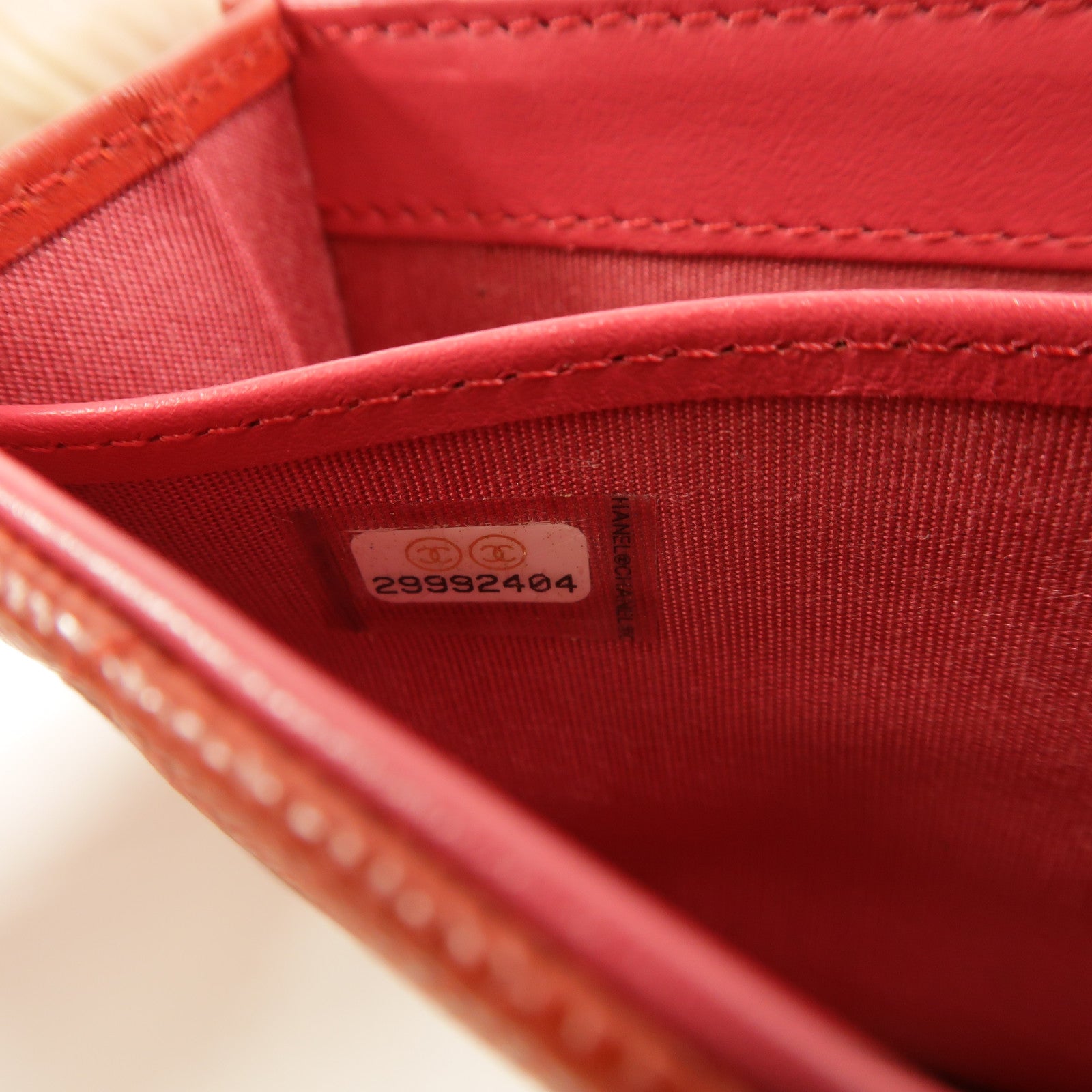 CHANEL 牛皮皮革CC Filigree Flap Wallet長錢包