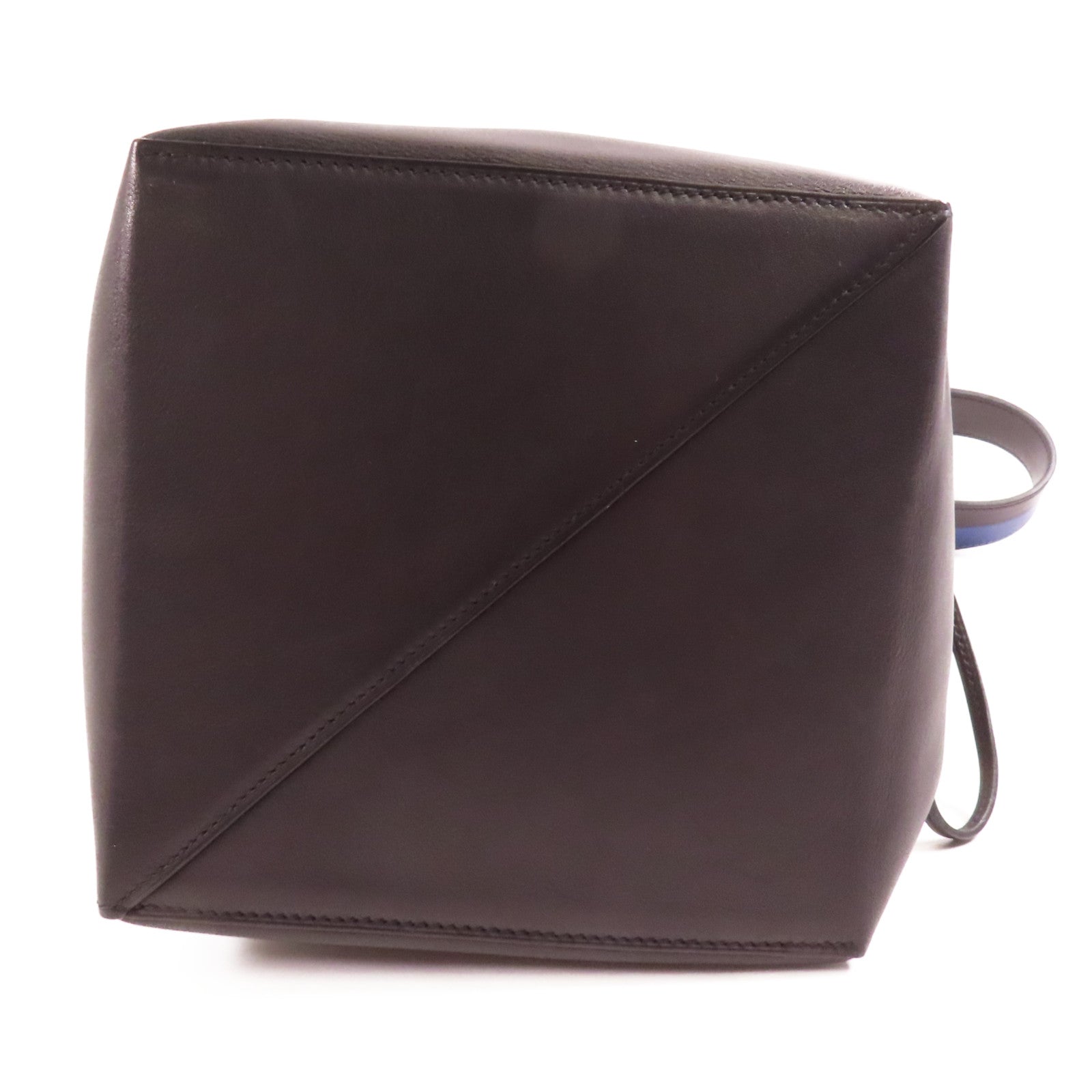 HERMES Licol 17 Shoulder Bag Swift Leather Black
