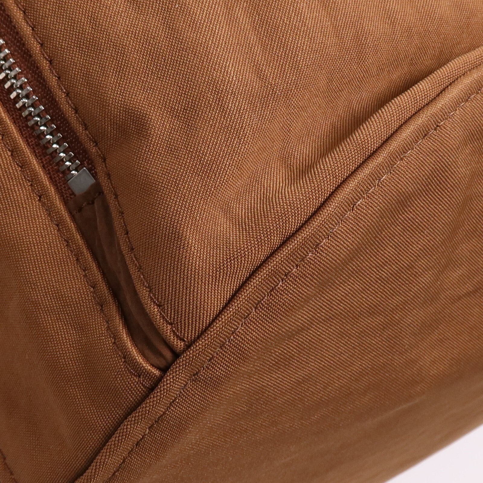 Tory Burch 帆布Large Zip銀扣肩背袋