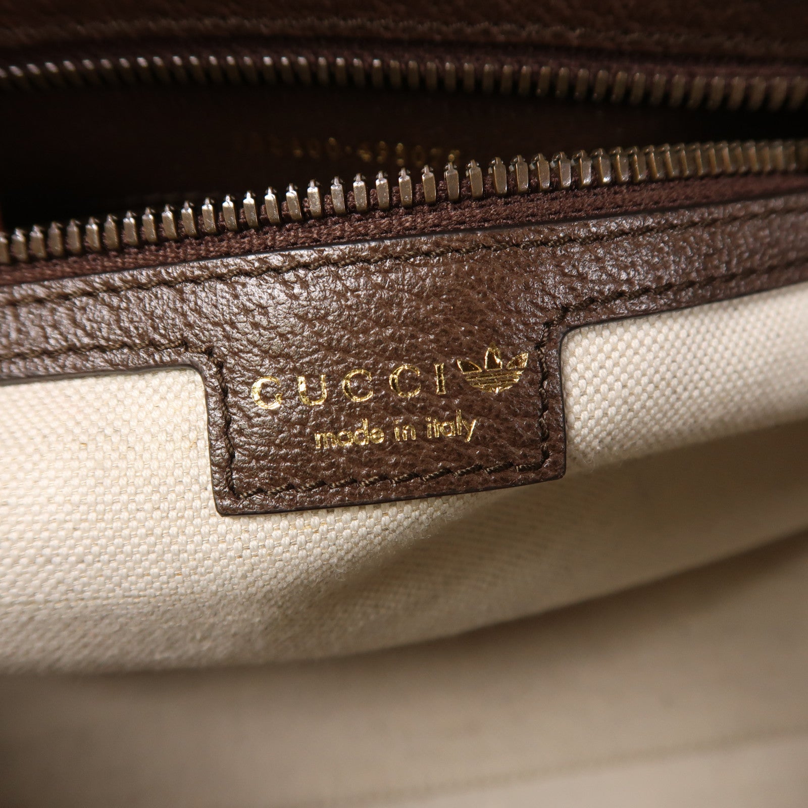 GUCCI 帆布Gucci X Adidas Boston Bag金扣肩背袋