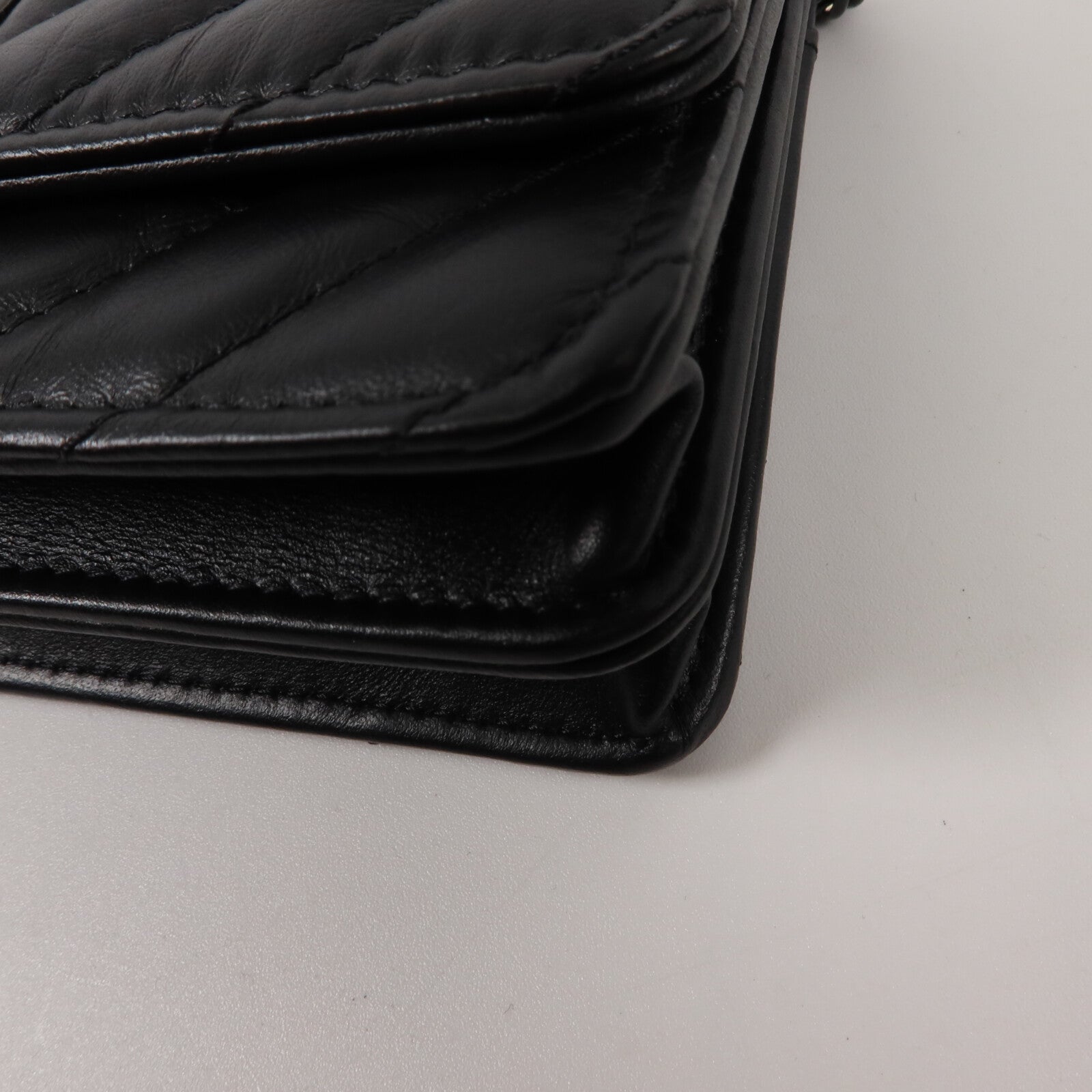 CHANEL 羊皮皮革2.55 Mini WOC鏈帶肩背袋