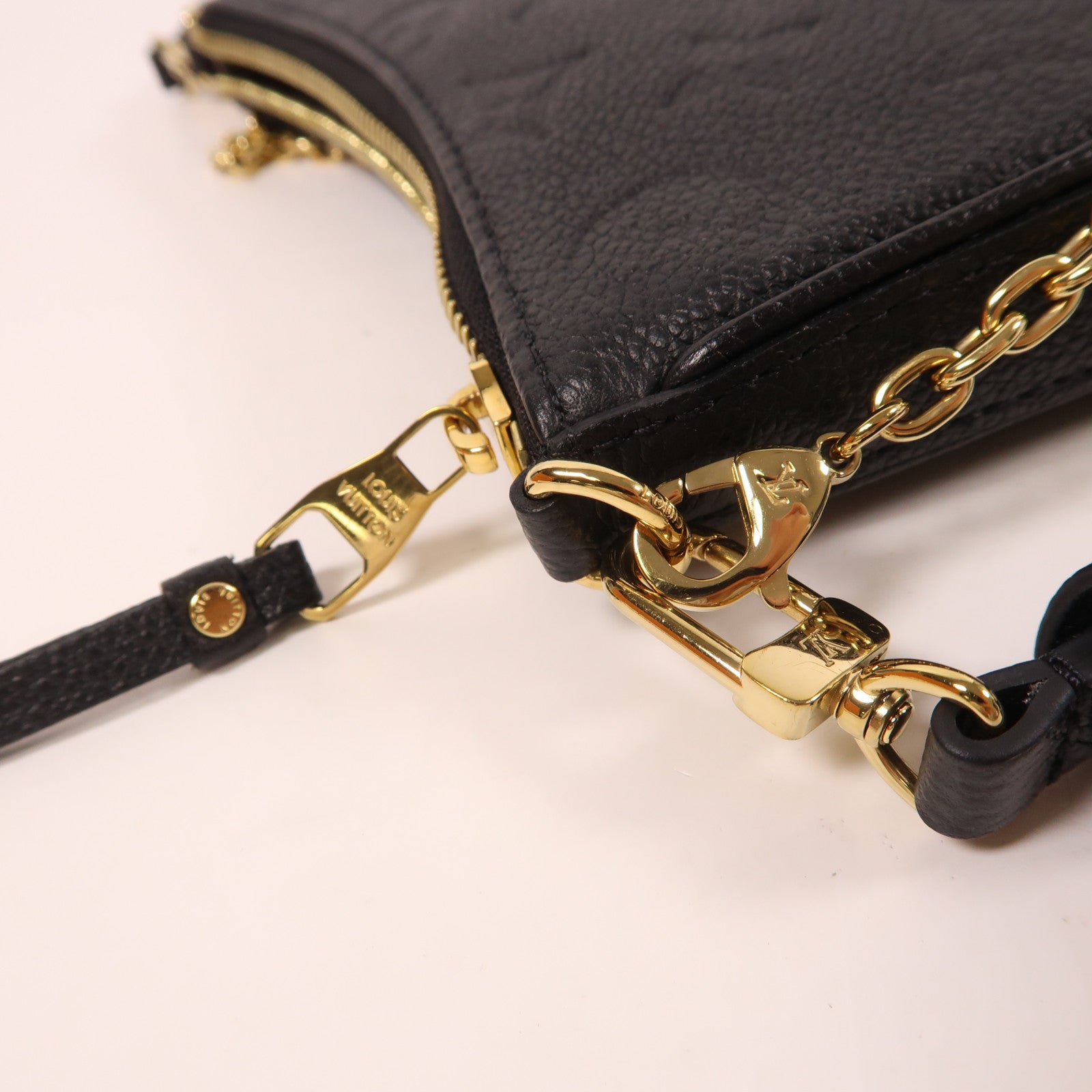 LOUIS VUITTON LV GHW Easy Pouch On Strap 2 Way Shoulder Bag M80349 Empreinte