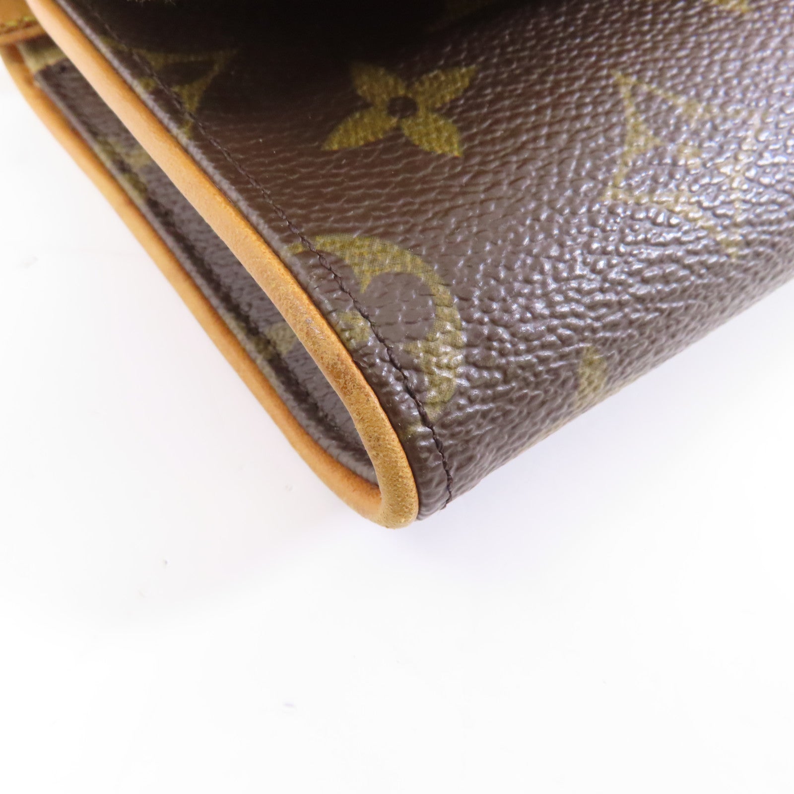 LOUIS VUITTON 【激減優惠】Monogram Pochette Twin GM金扣肩背袋啡色