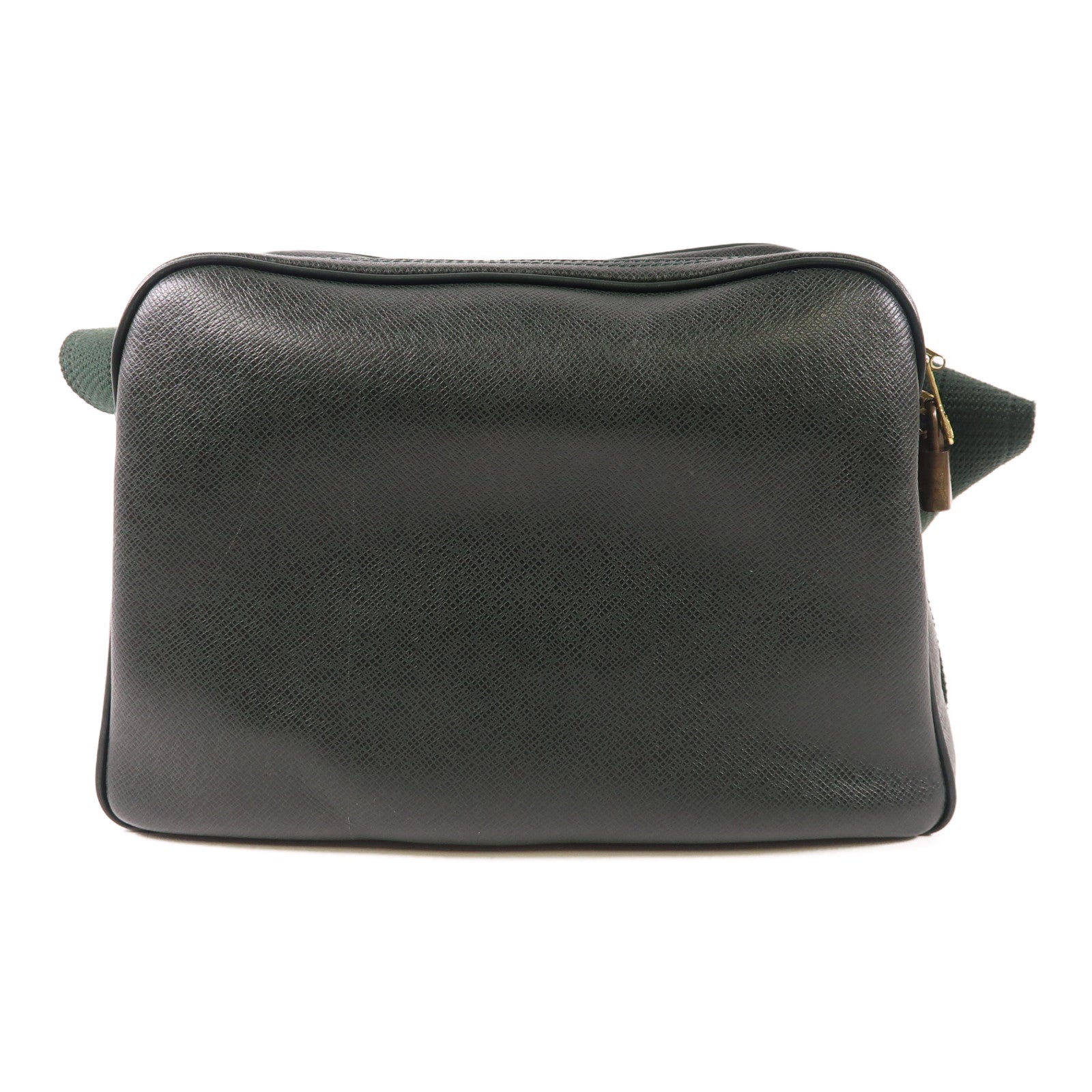 LOUIS VUITTON Taiga Reporter PM金扣肩背袋