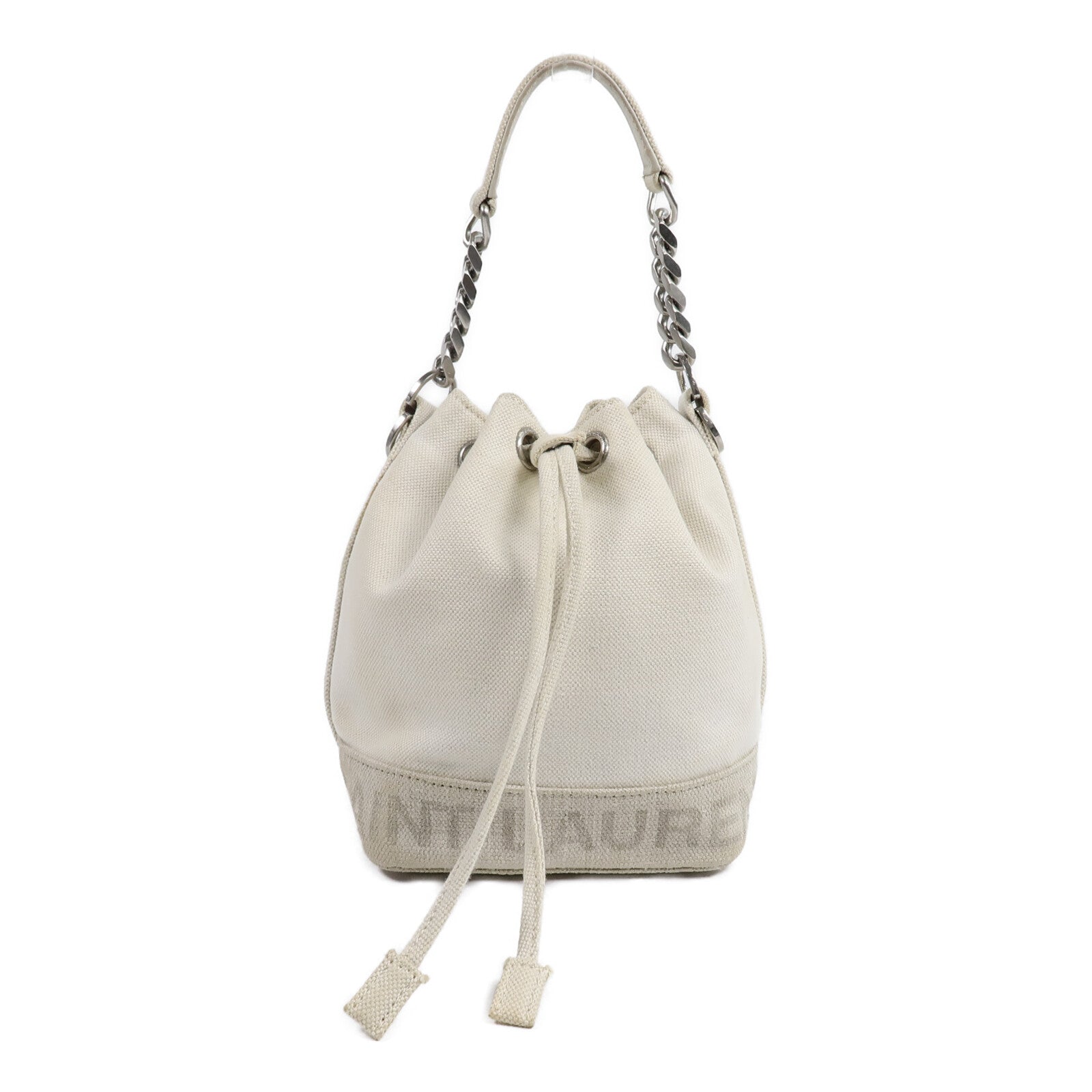 YVES SAINT LAURENT 帆布Rive Gauche Bucket Bag手挽袋
