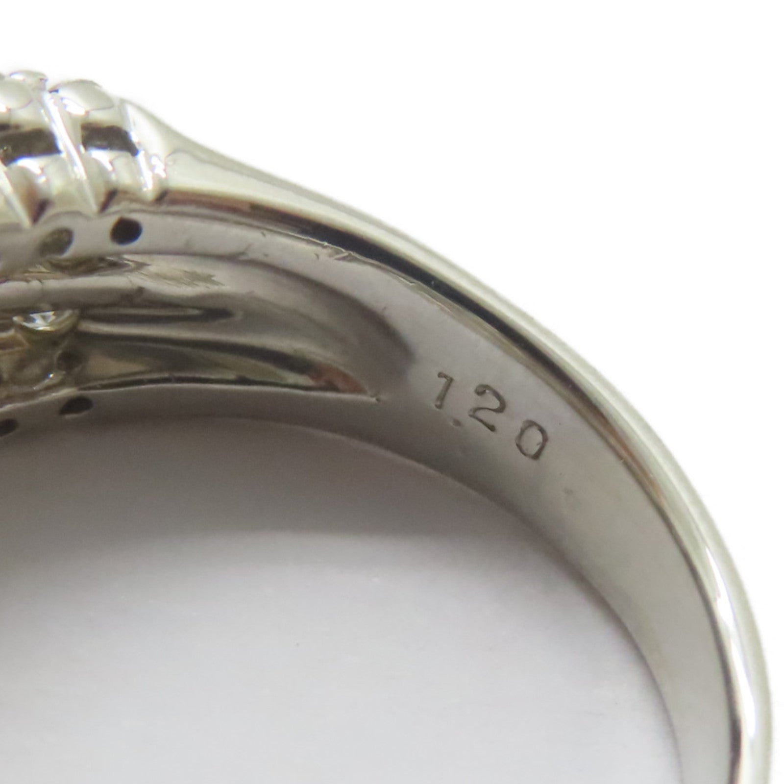 JEWELRY 【激減優惠】PT900鉑金Diamond Ring 1.20ct鑽石戒指US#6.25