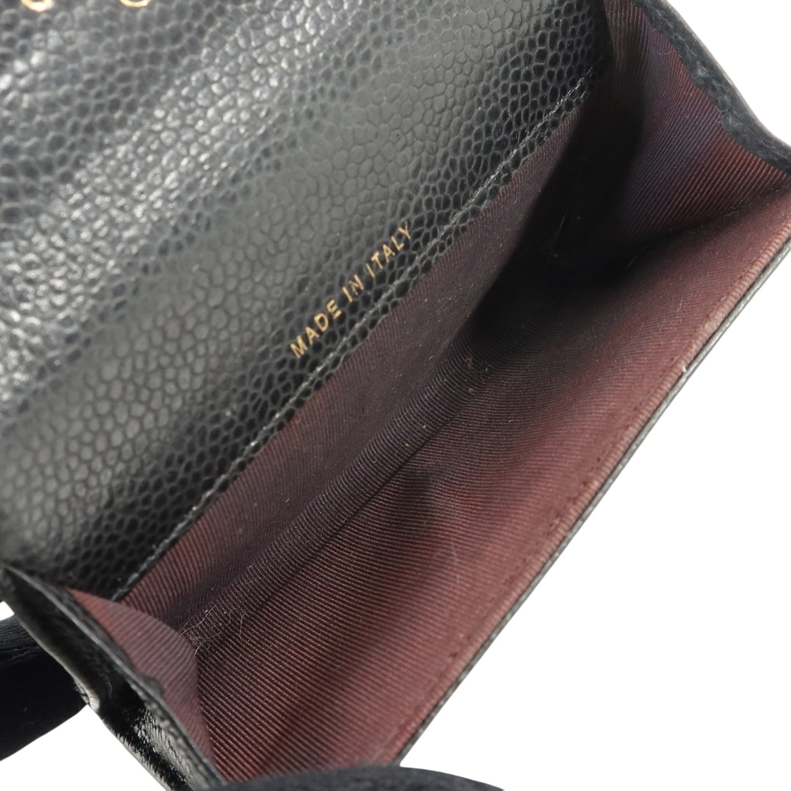 CHANEL 牛皮皮革Card Case金扣卡片套