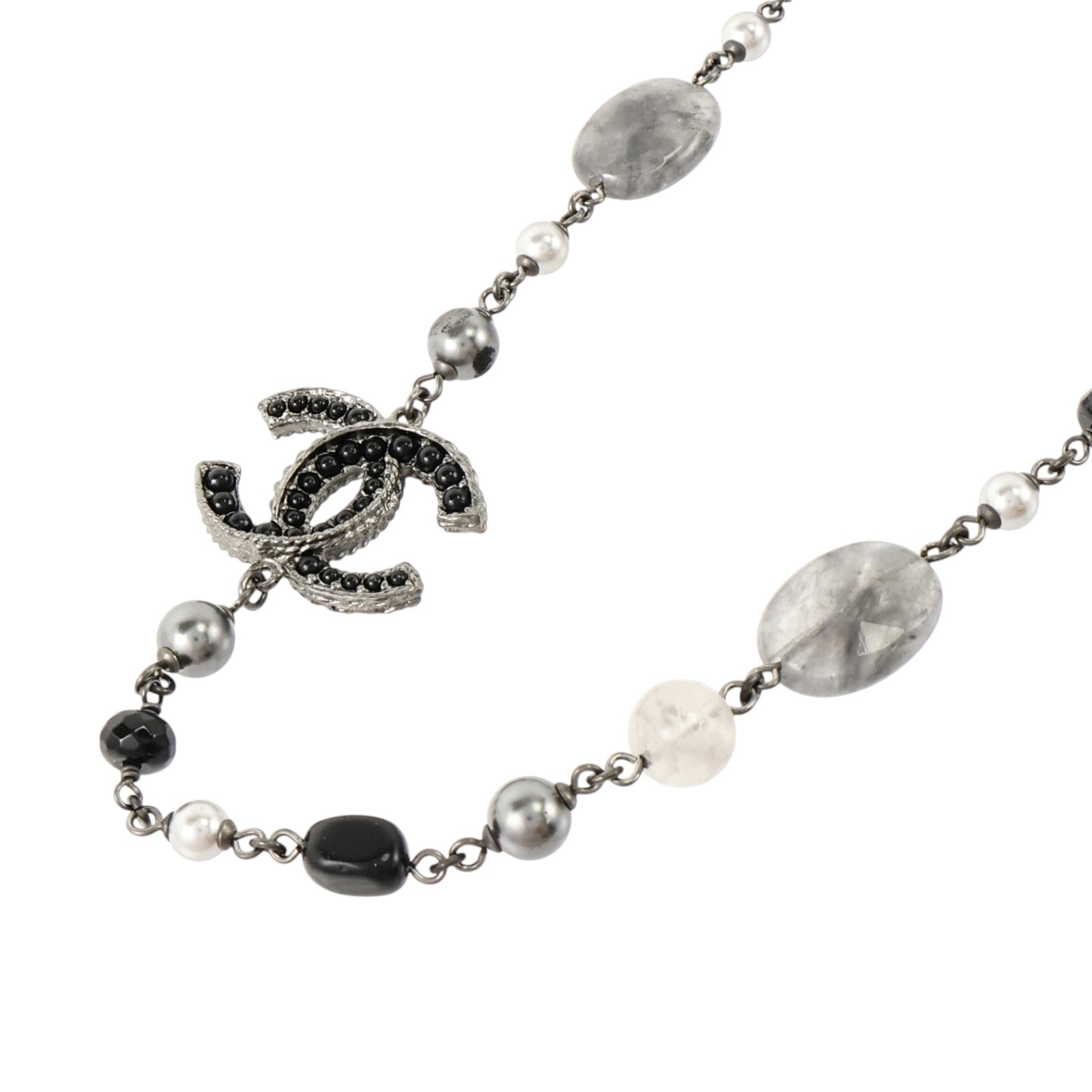 CHANEL PVC/金屬Necklace項鏈