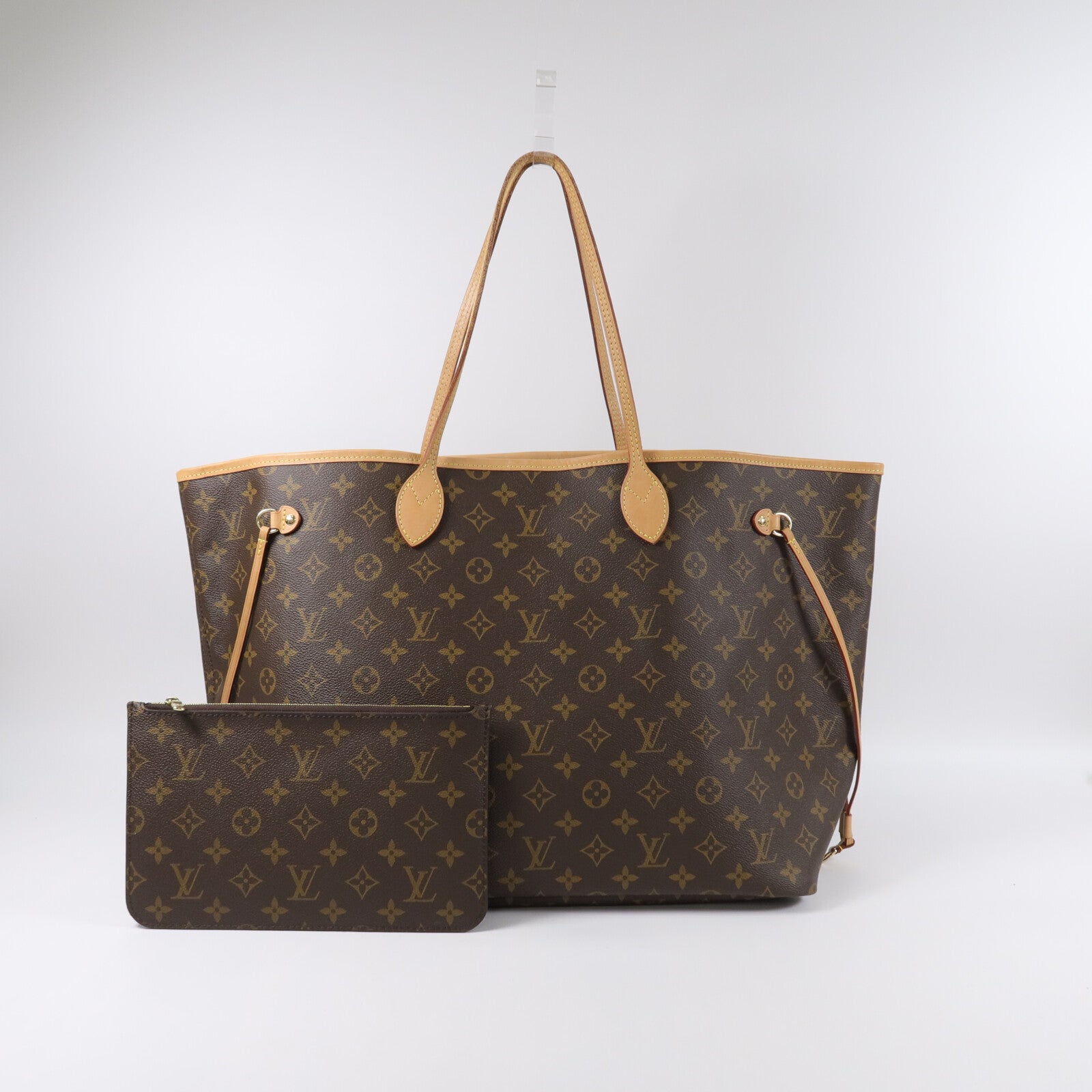 LOUIS VUITTON Monogram Neverfull GM手挽袋