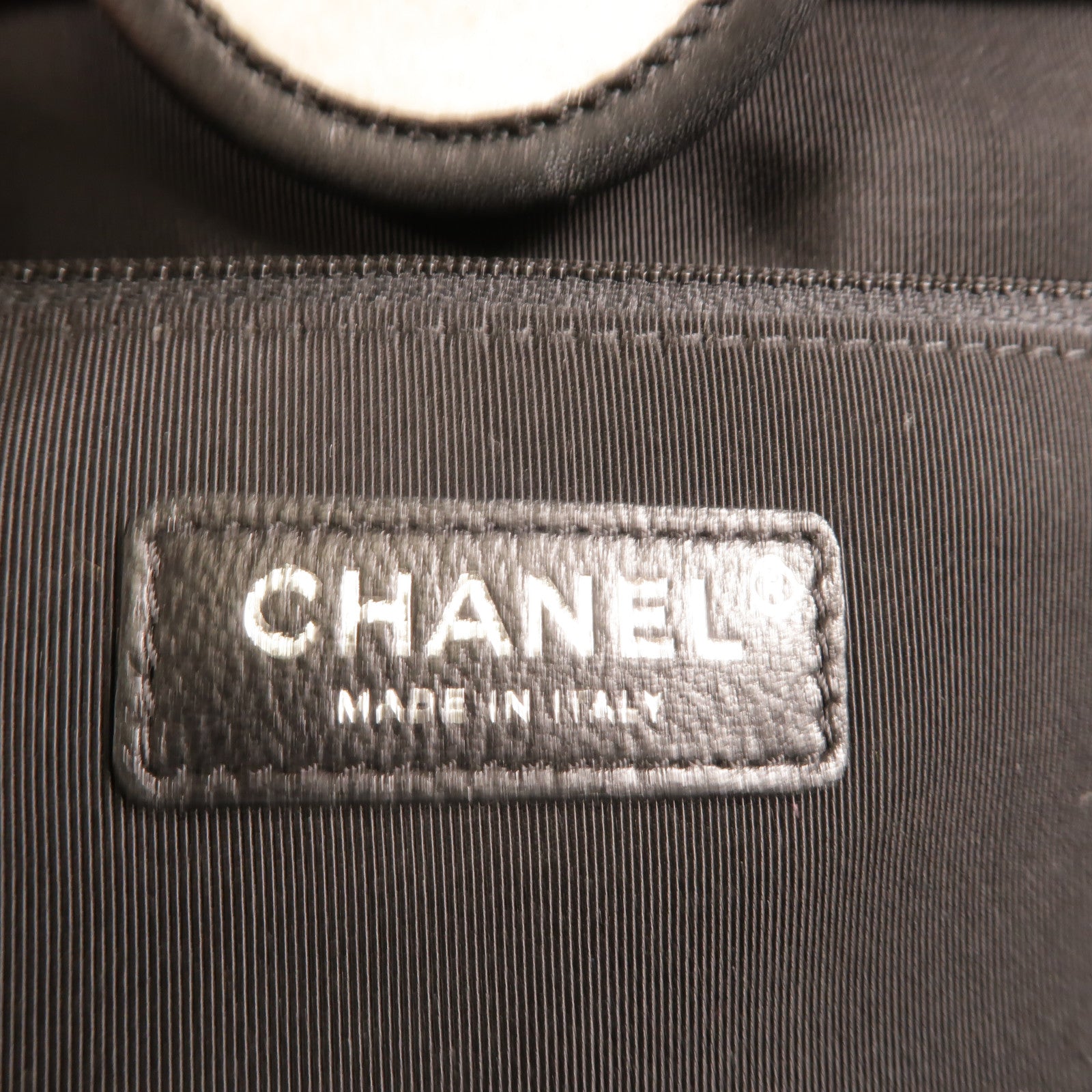 CHANEL Wool Deauville GM手挽肩背兩用袋