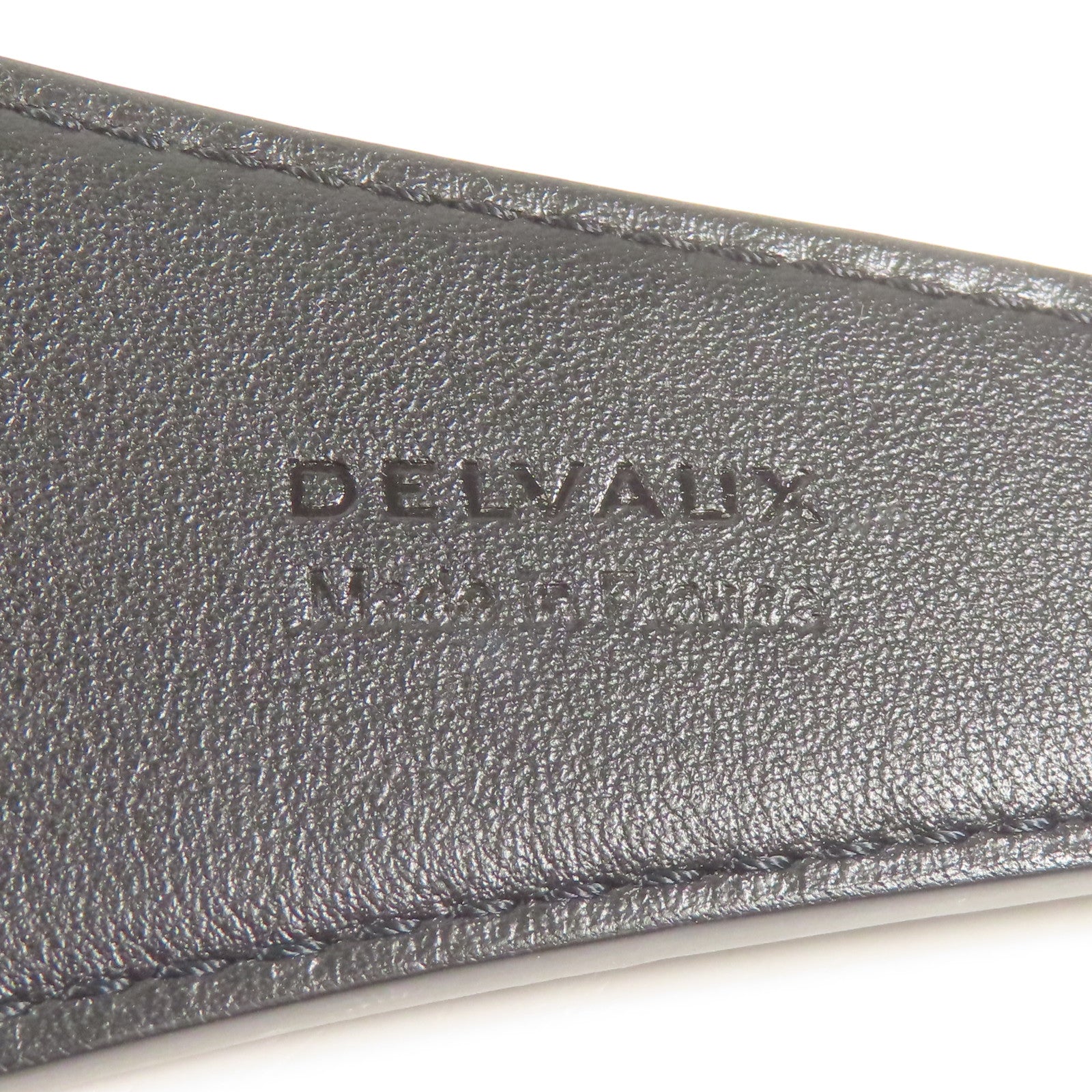 Delvaux 帆布/牛皮皮革Strap肩背帶