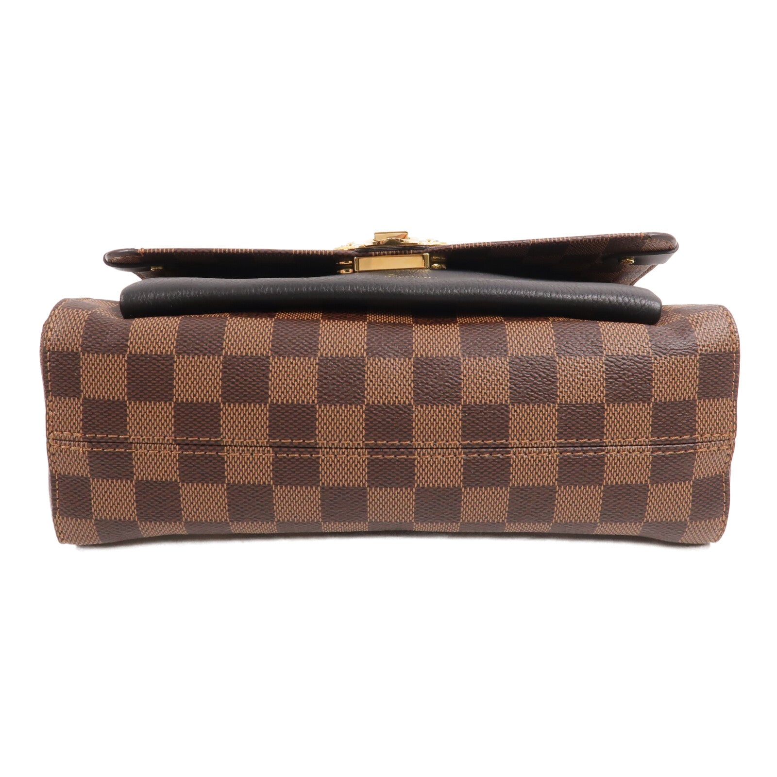 LOUIS VUITTON Damier Vavin PM金扣鏈帶肩背袋