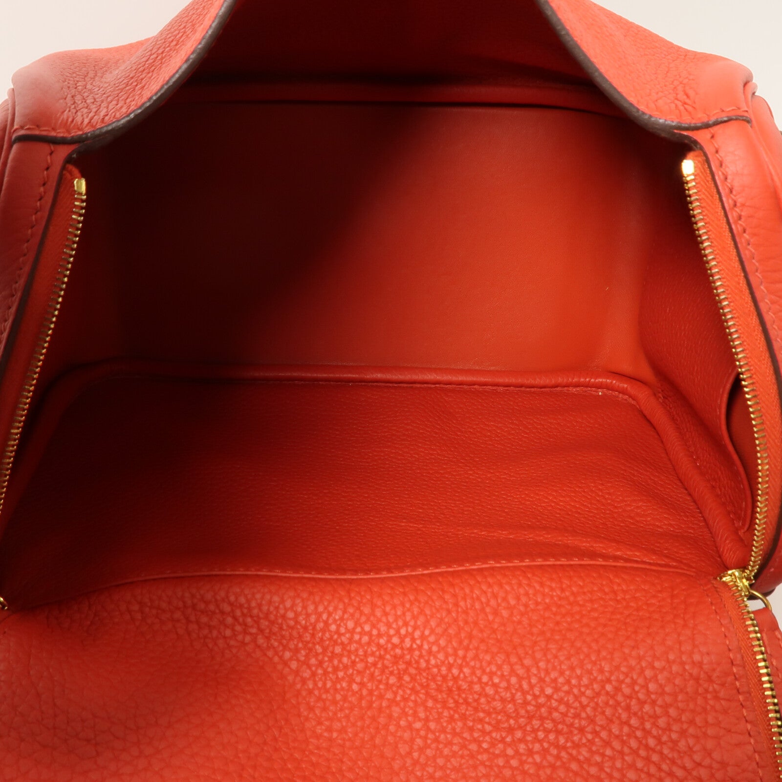 HERMES Clemence皮革Lindy 26手挽肩背兩用袋