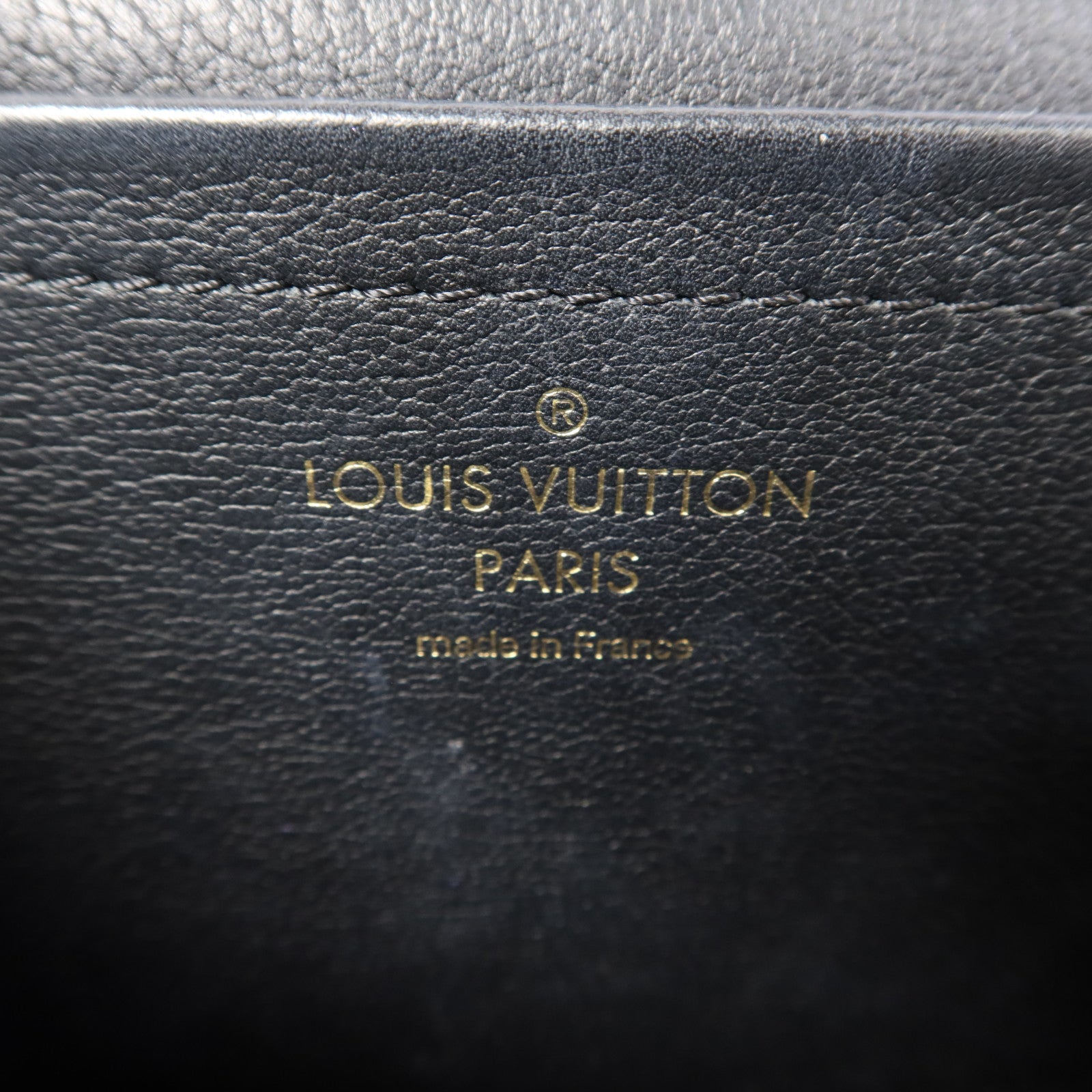 LOUIS VUITTON Monogram Marceau金扣肩背袋棕色