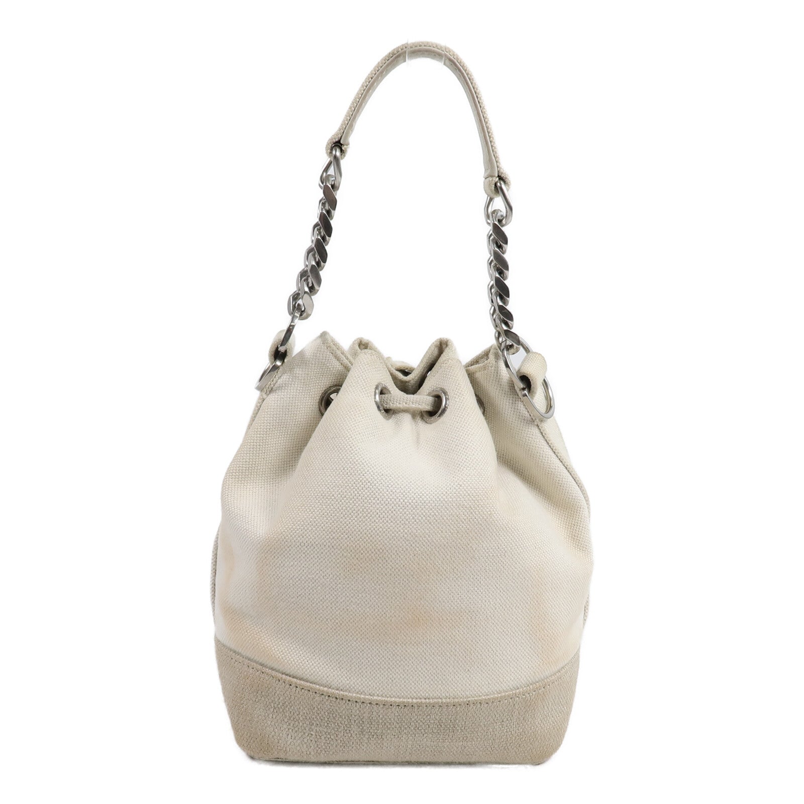 YVES SAINT LAURENT 帆布Rive Gauche Bucket Bag手挽袋