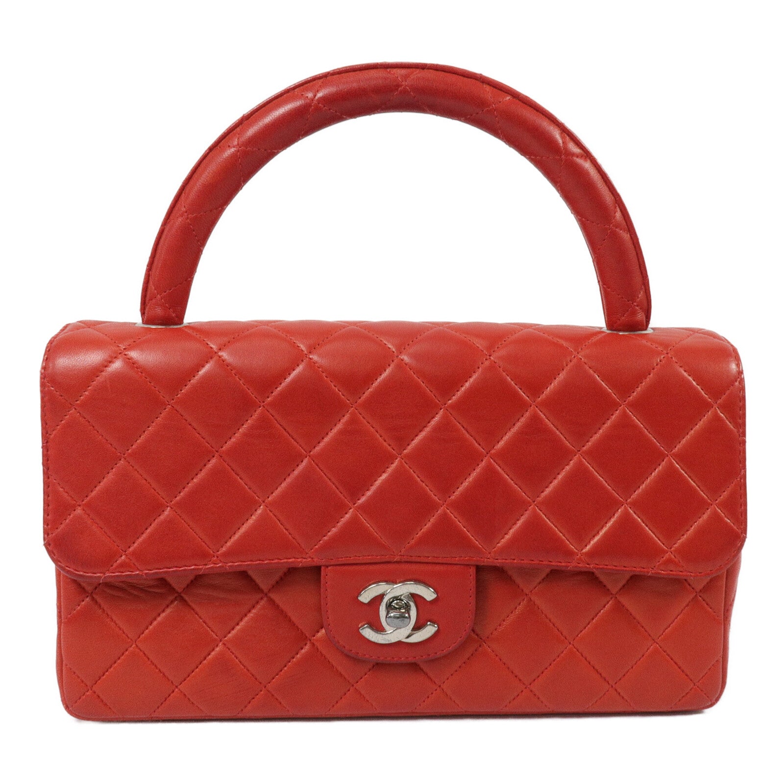 CHANEL 羊皮皮革Vintage Hand Bag手挽袋