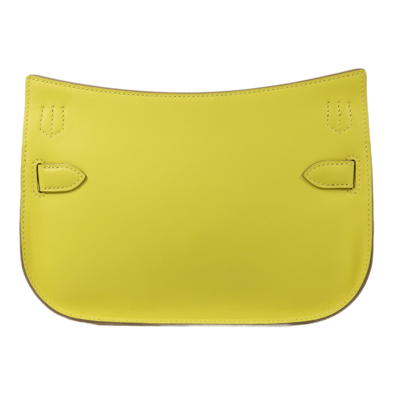 HERMES Swift皮革Mini Jypsiere肩背袋Lime