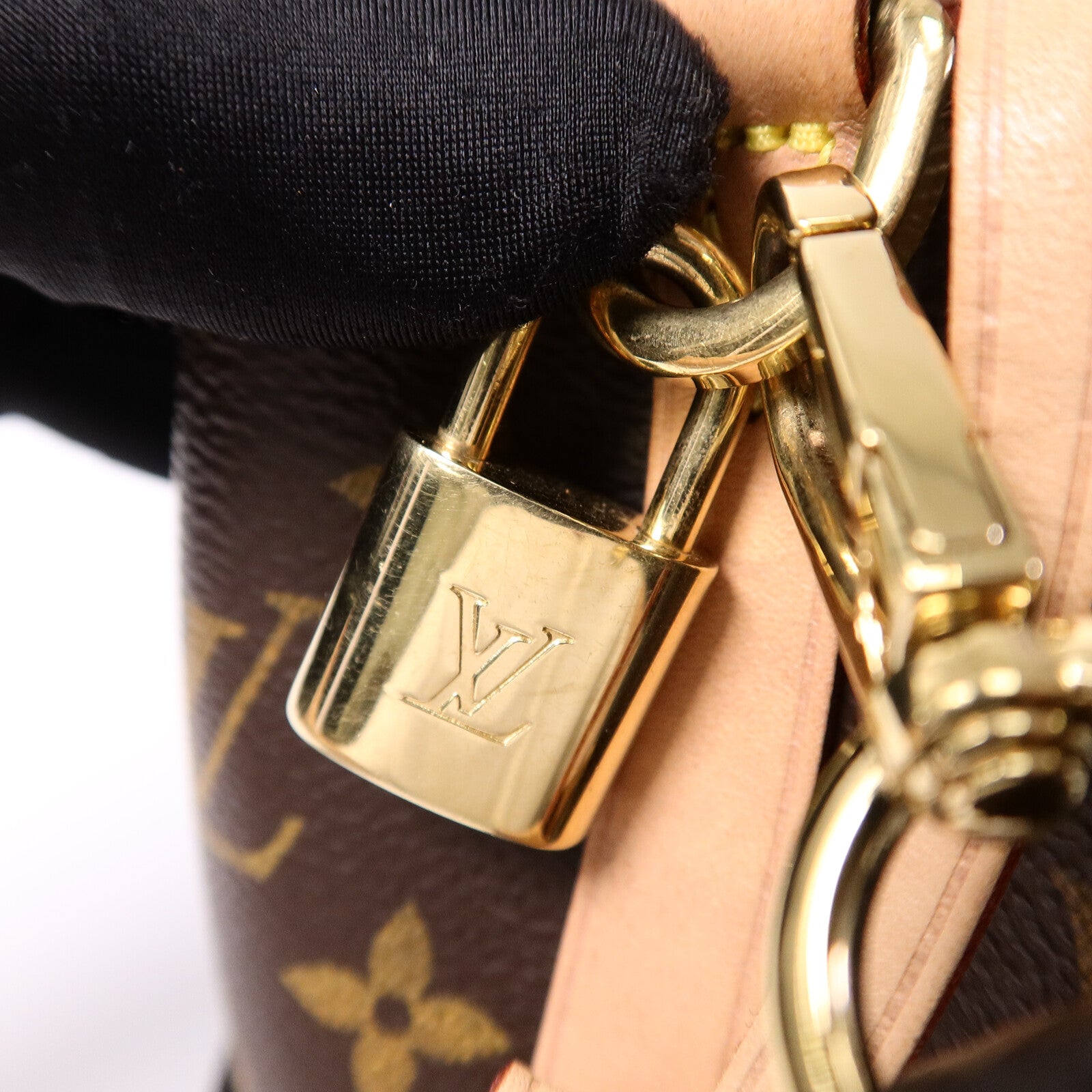 LOUIS VUITTON Monogram Montaigne BB手挽肩背兩用袋