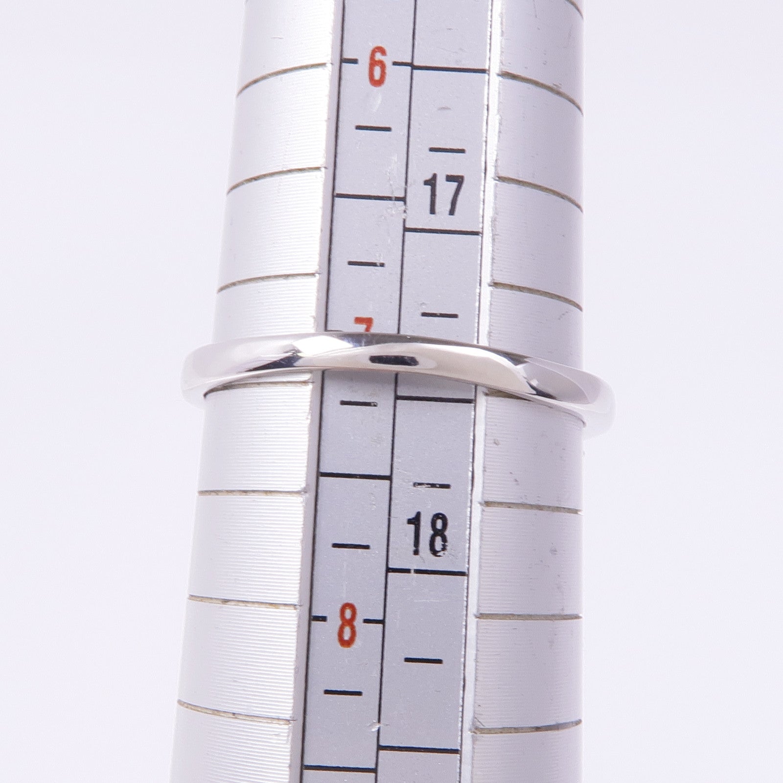 JEWELRY PT900鉑金Sapphire Diamond Ring藍寶石/鑽石戒指US#7.25