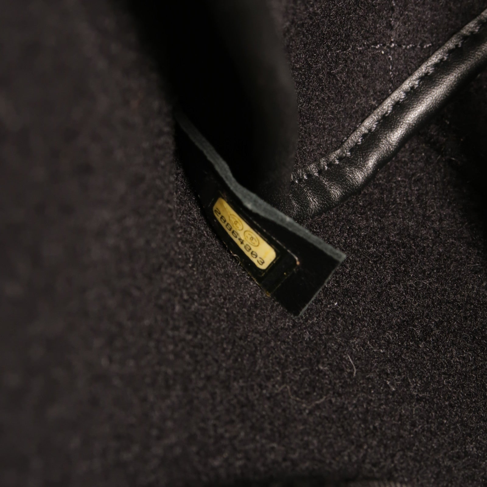 CHANEL Wool Deauville GM手挽肩背兩用袋