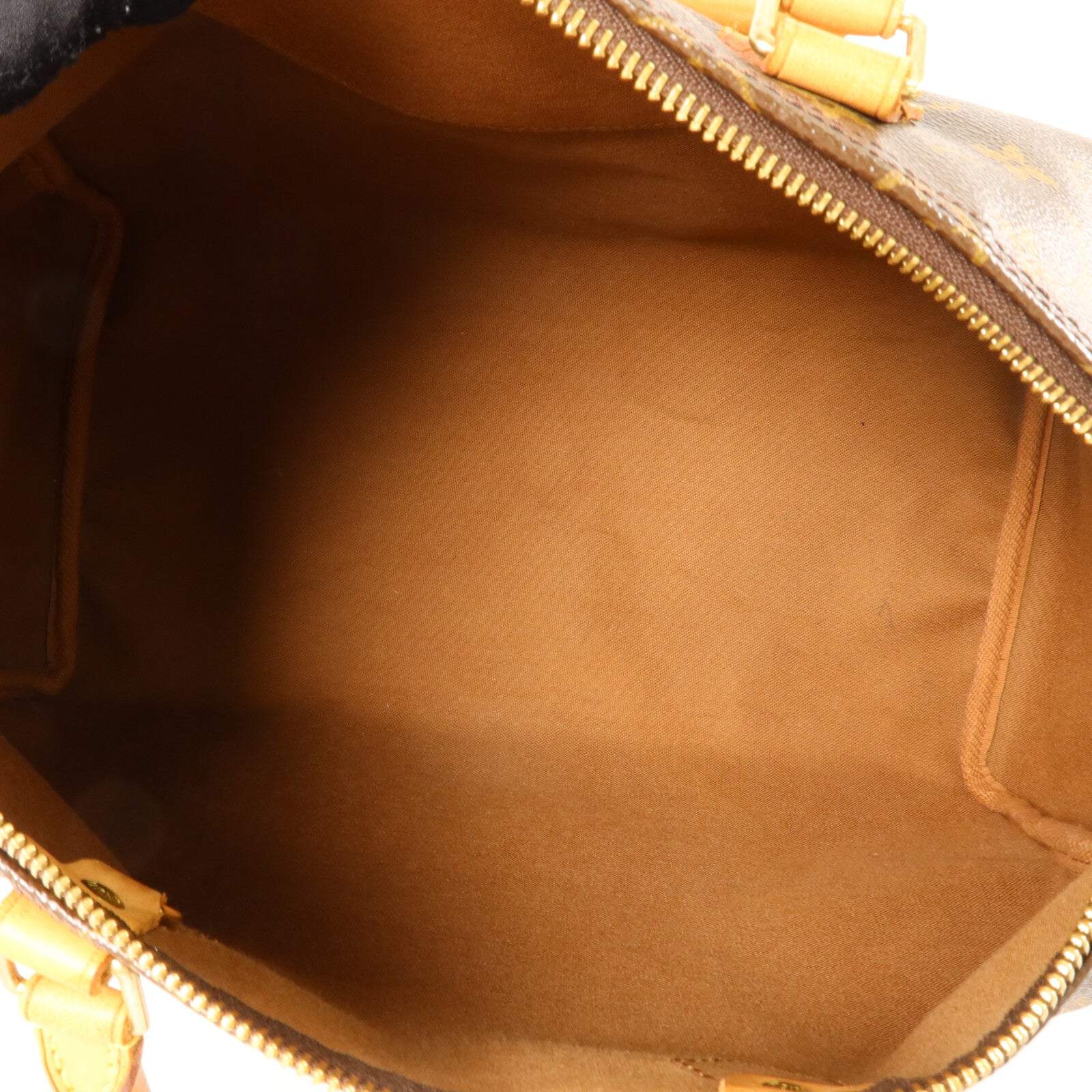 LOUIS VUITTON Monogram Speedy 35金扣手挽袋