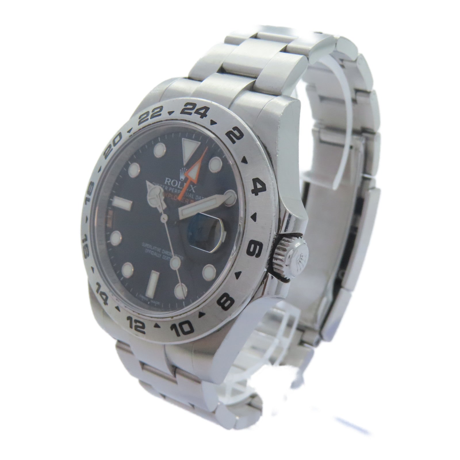 ROLEX Exporer II不鏽鋼手錶自動機芯黑色