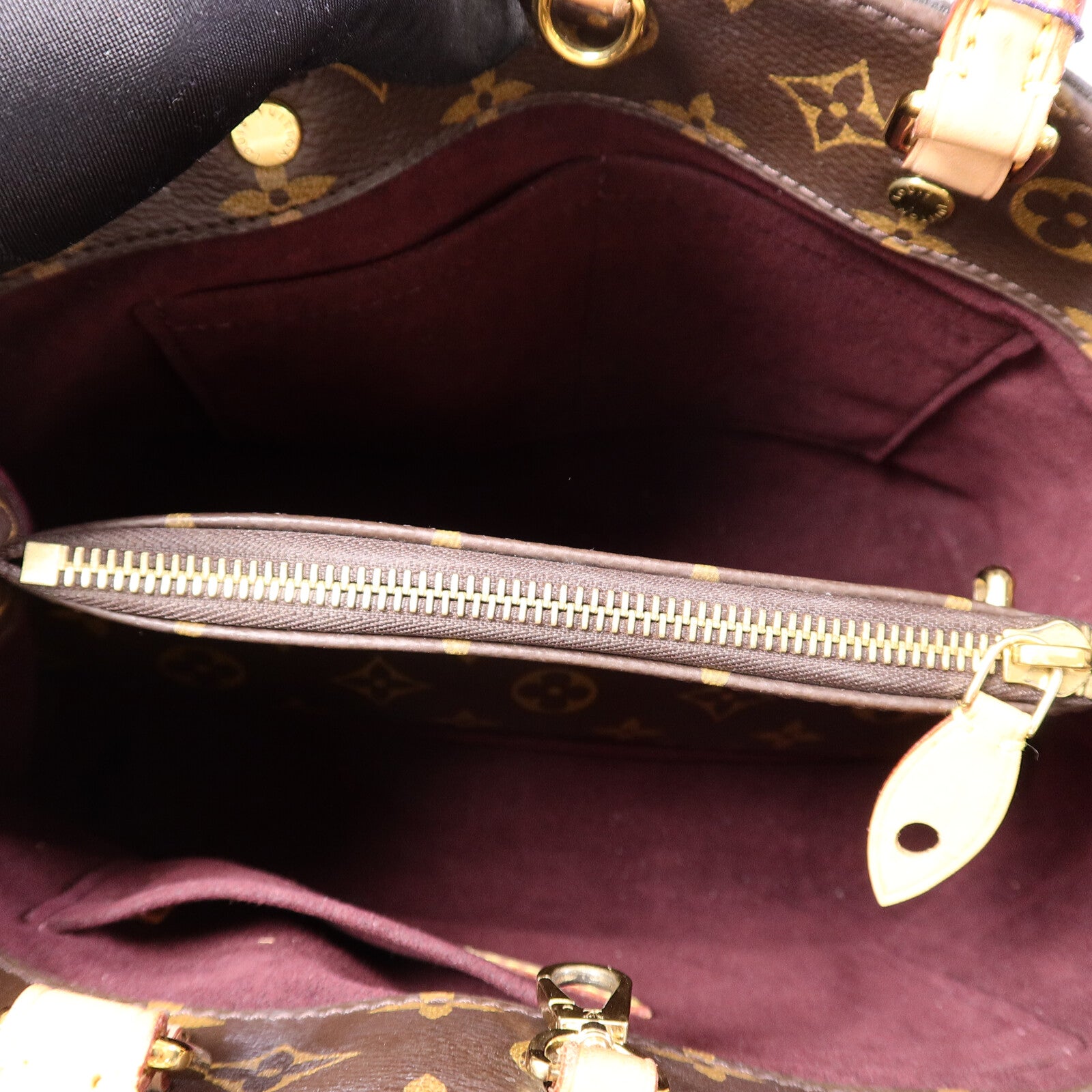 LOUIS VUITTON Monogram Montaigne BB手挽肩背兩用袋