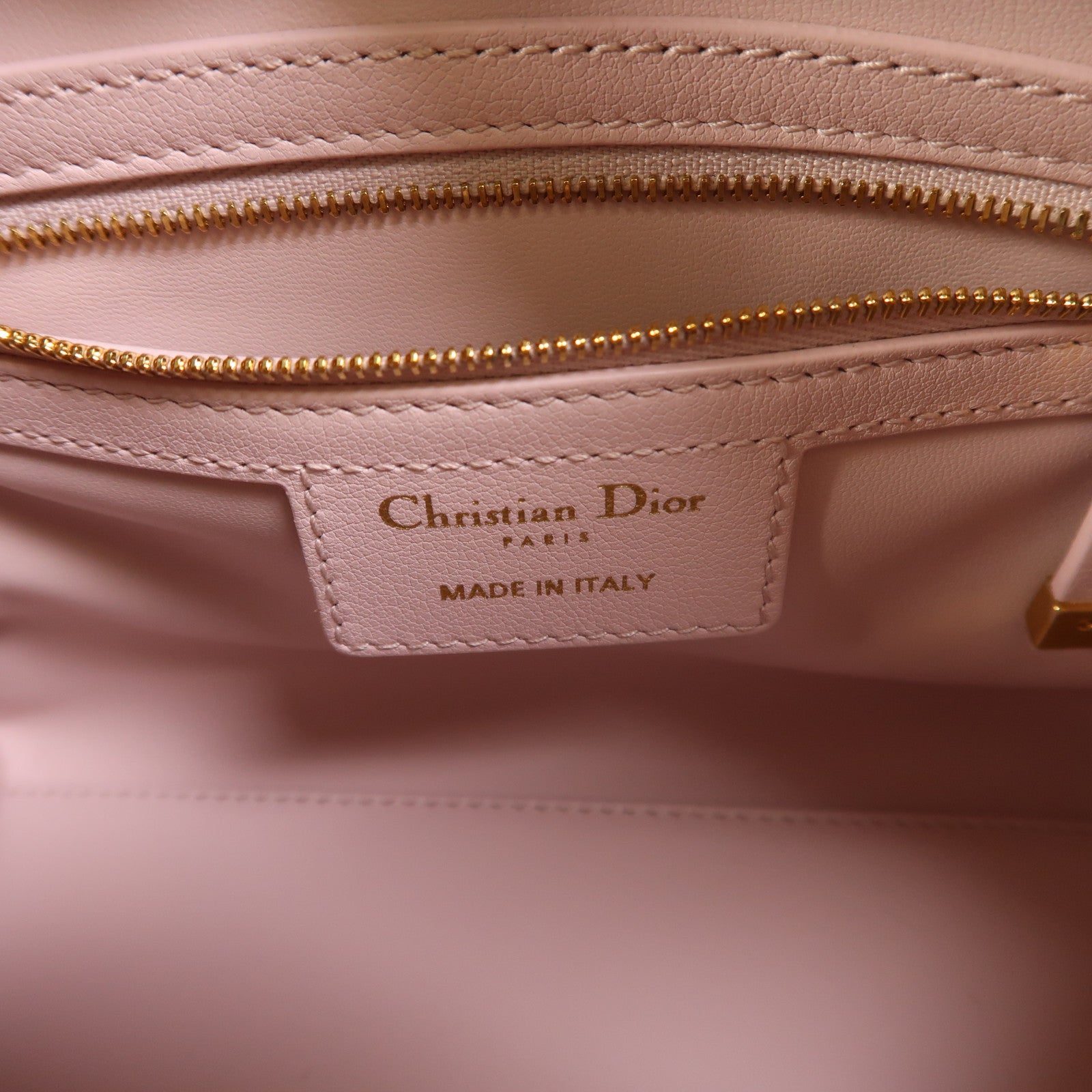 Dior 羊皮皮革Groove 20金扣手挽肩背兩用袋